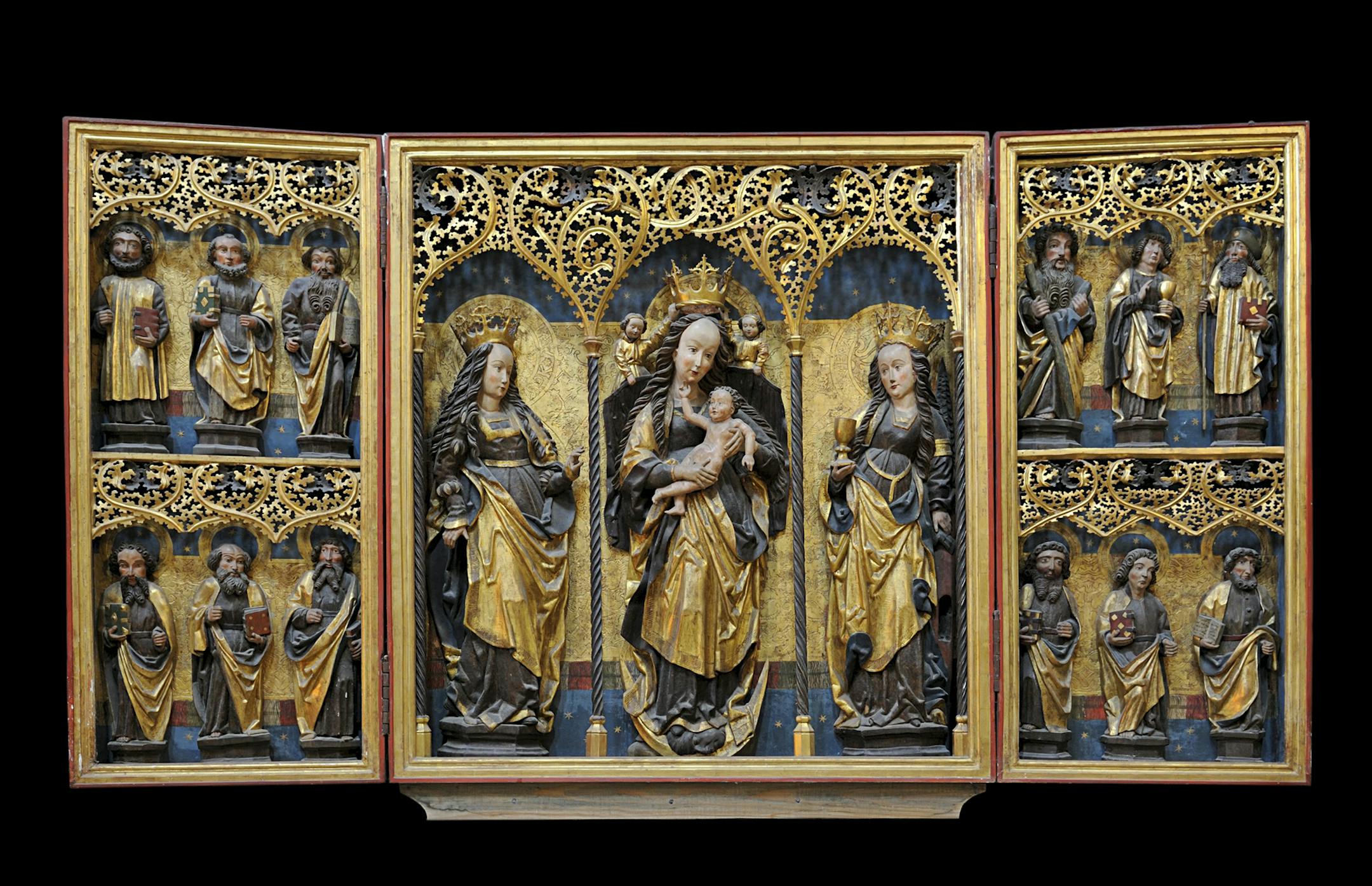 St. Maryís altar from the eastern apse of Naumburg Cathedral © Picture archives of the Combined Cathedral Chapters of Merseburg and Naumburg and the Diocese of Zeitz Photo: Matthias Rutkowski