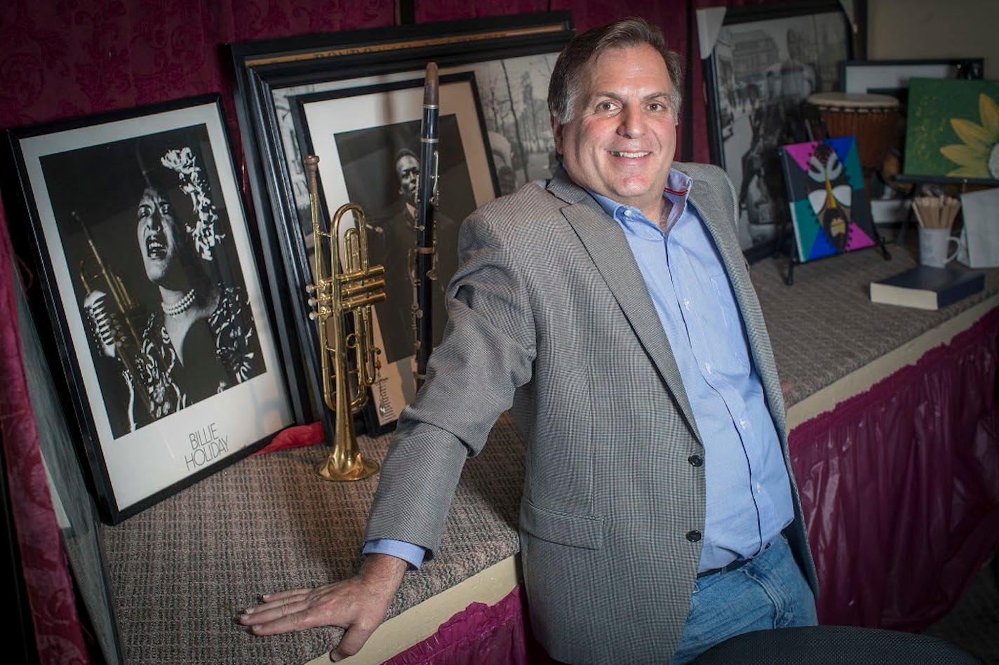 Steve Heckler, founder and executive director of the Twin Cities Jazz Festival, started 20 years ago with a one-day event that attracted 3,000 people. More than 30,000 are expected at this year's event.