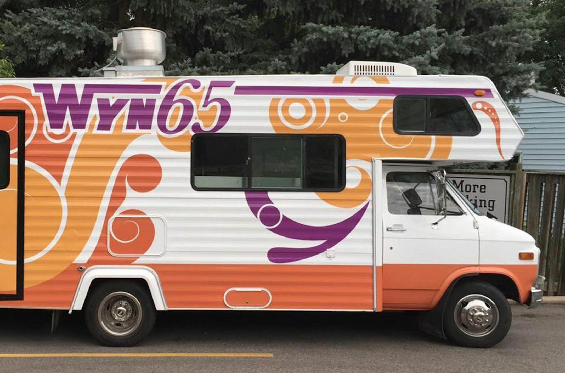 The Wyn 65 is the food-truck version of the Lyn 65 Kitchen and Bar.