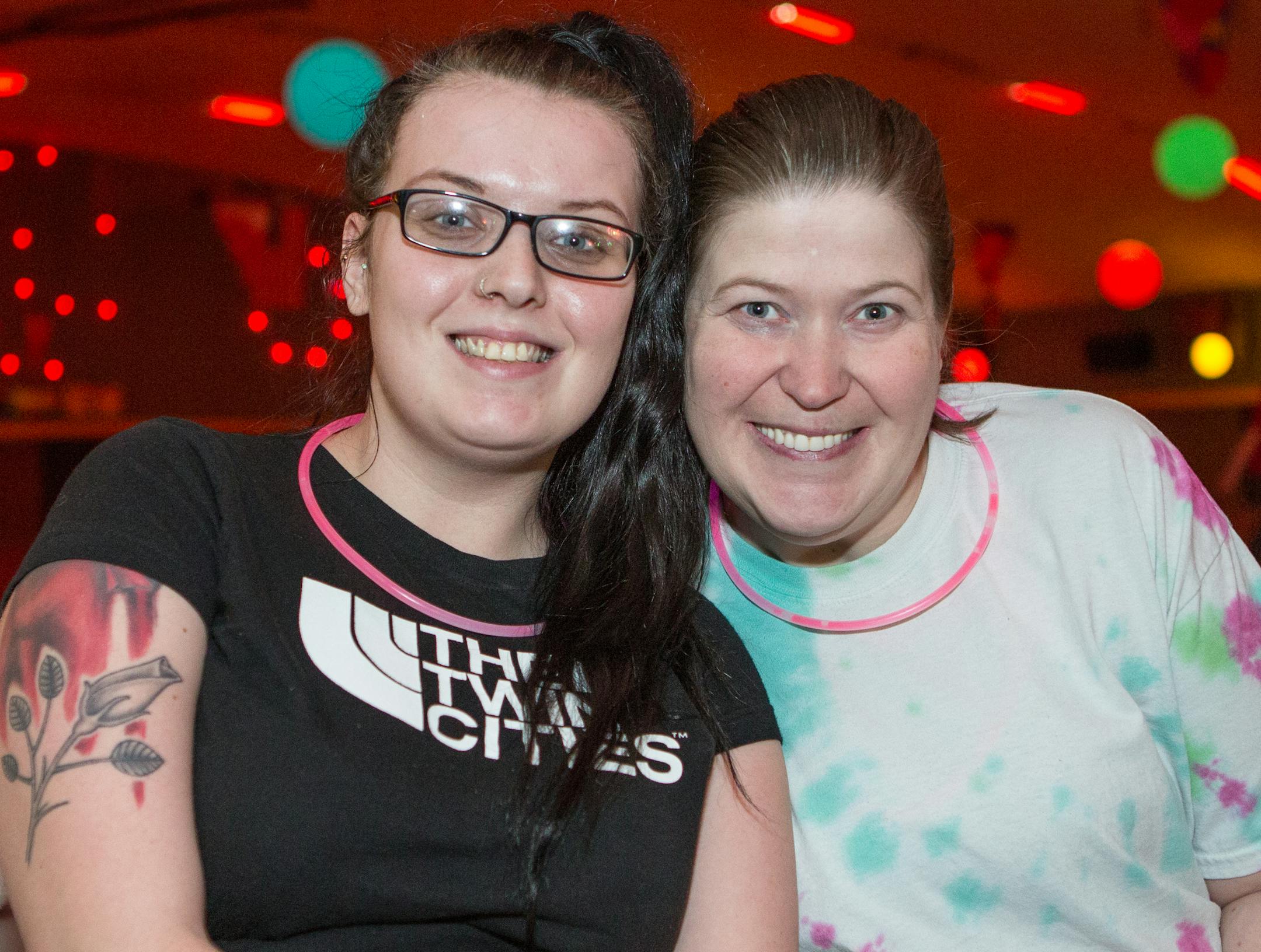 Brittany Walling and Sarah Nemeth.