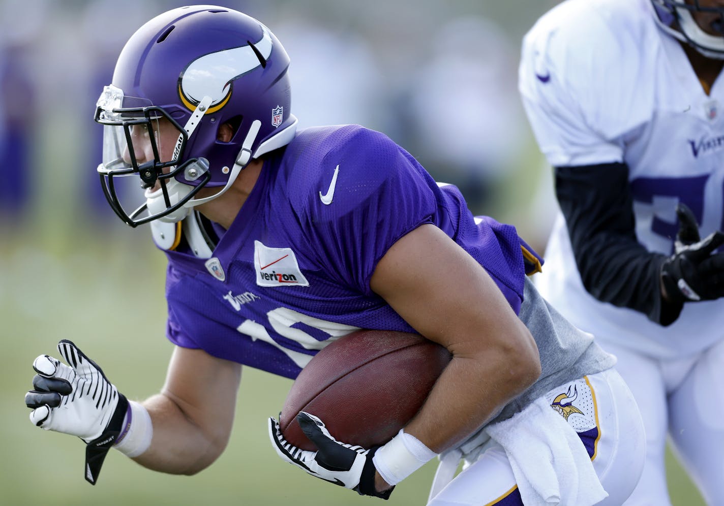 Wide receiver Adam Thielen