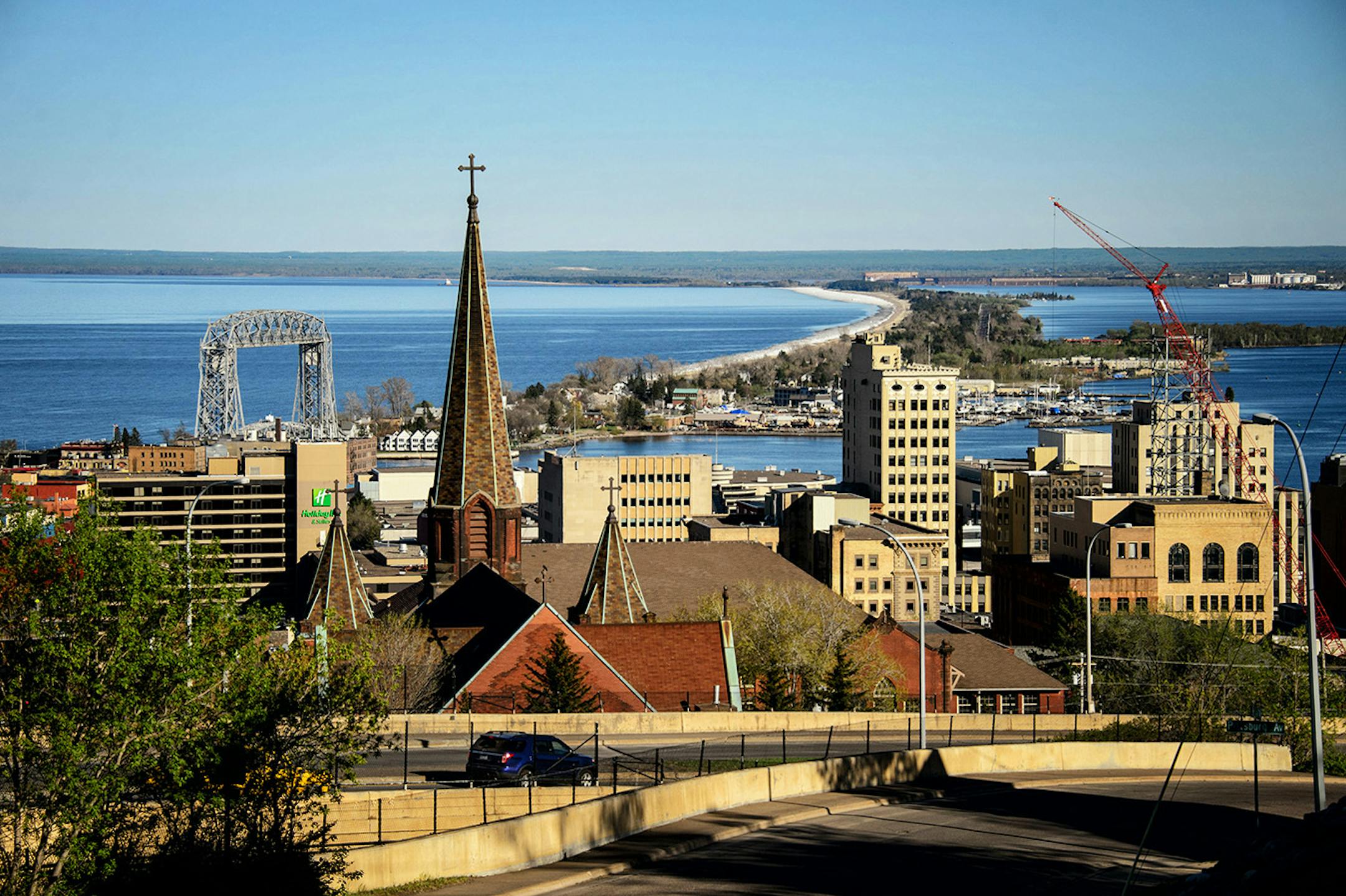 Duluth is host of the DFL state convention and is the largest city in the 8th Congressional district. As of Wednesday, May 28, 2014 there was still ice along Lake Superior. ] GLEN STUBBE * gstubbe@startribune.com
