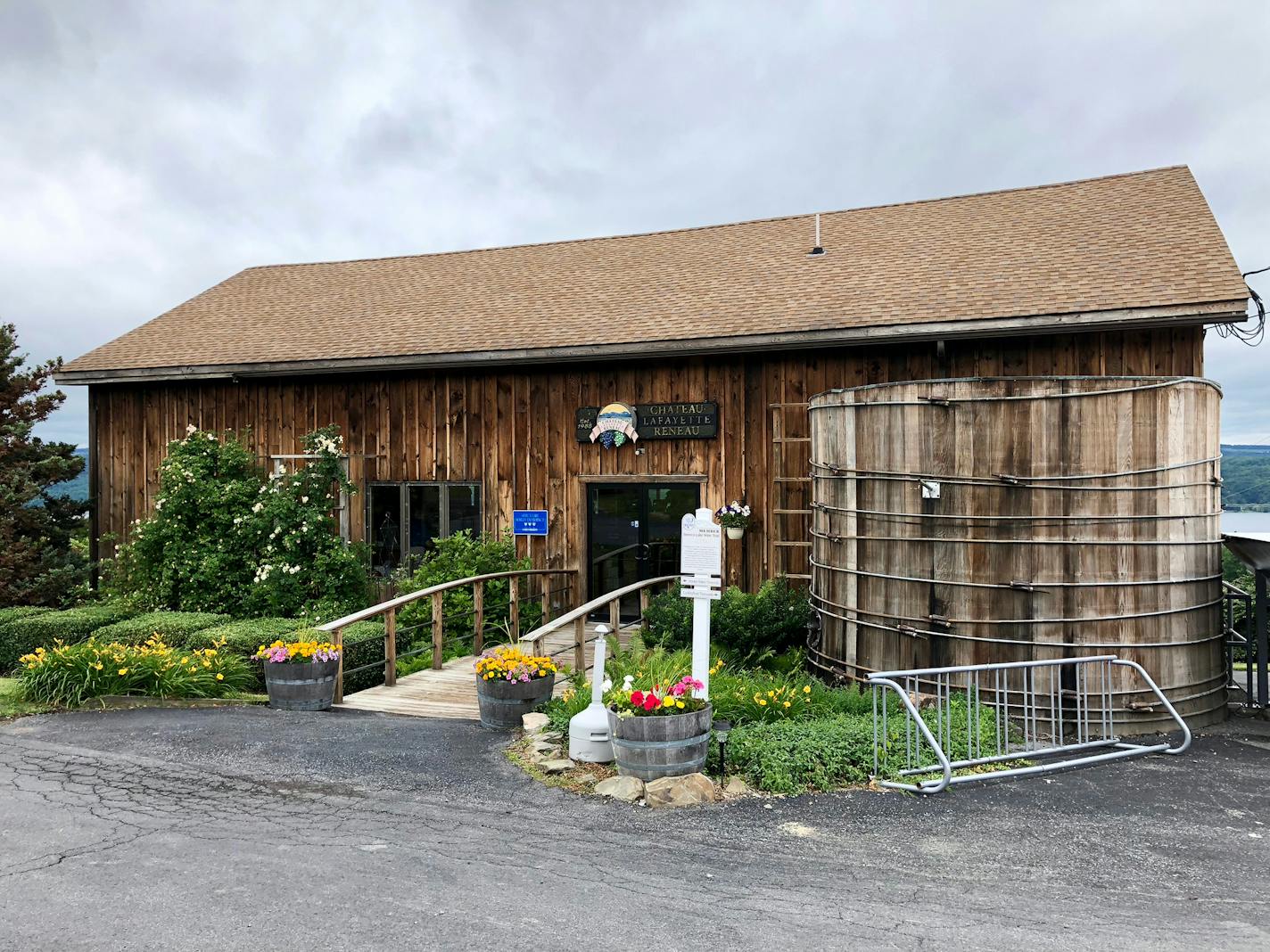 Chateau Lafayette Reneau, originally a fruit farm, sits on the southeast shores of Seneca Lake. Photo by Jennifer Jeanne Patterson? Special to the Star Tribune