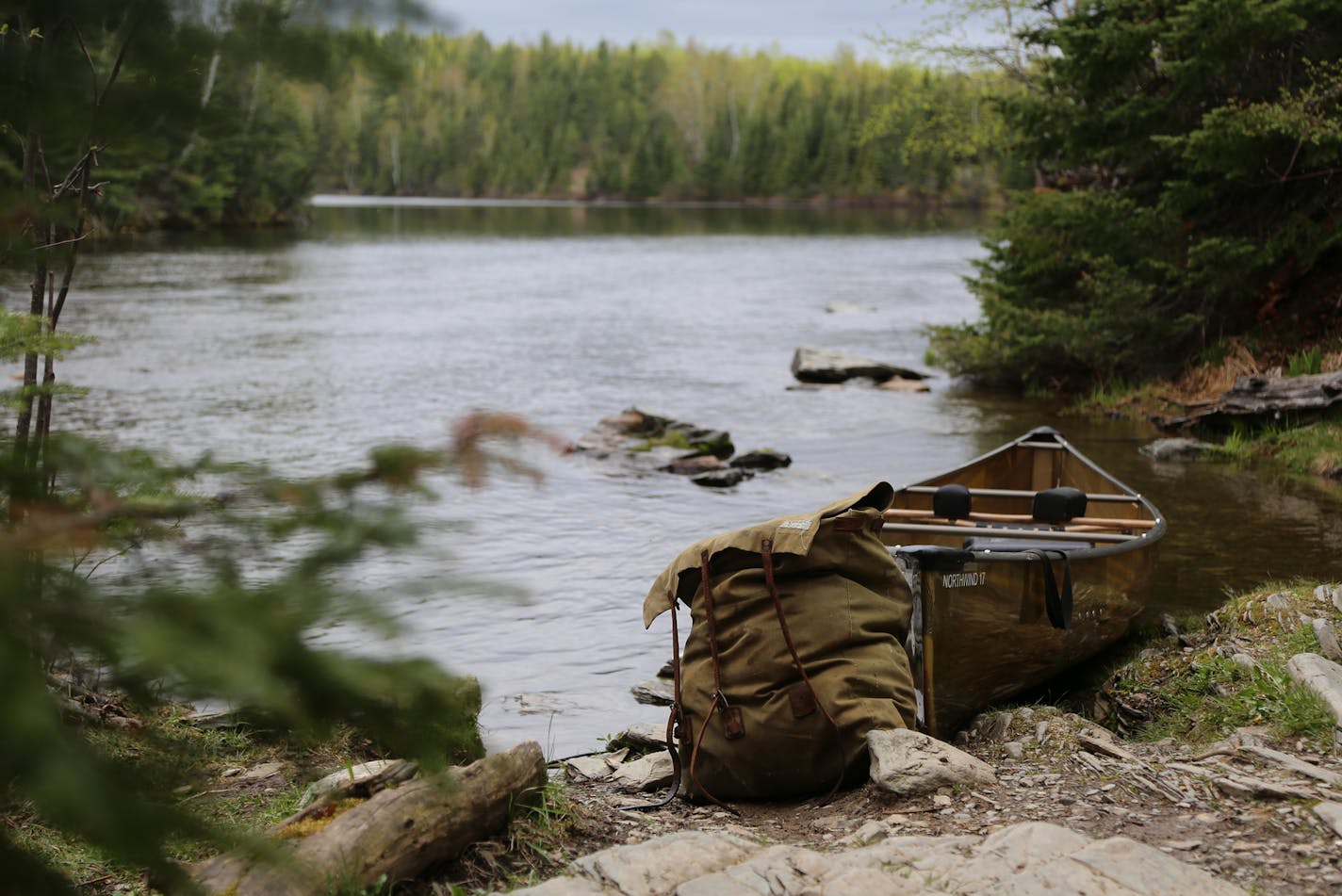 Duluth packs, canoes and open water: A sign that spring has finally come to the boundary waters and paddlers have returned.