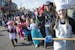 Costumed students and instructors from St. Stephens Elementary School waved to parade goers during Friday's Halloween parade along Main Street in Anok