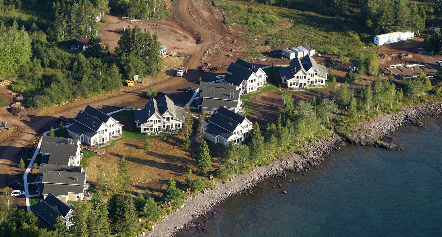 Larsmont Cottages on Lake Superior.