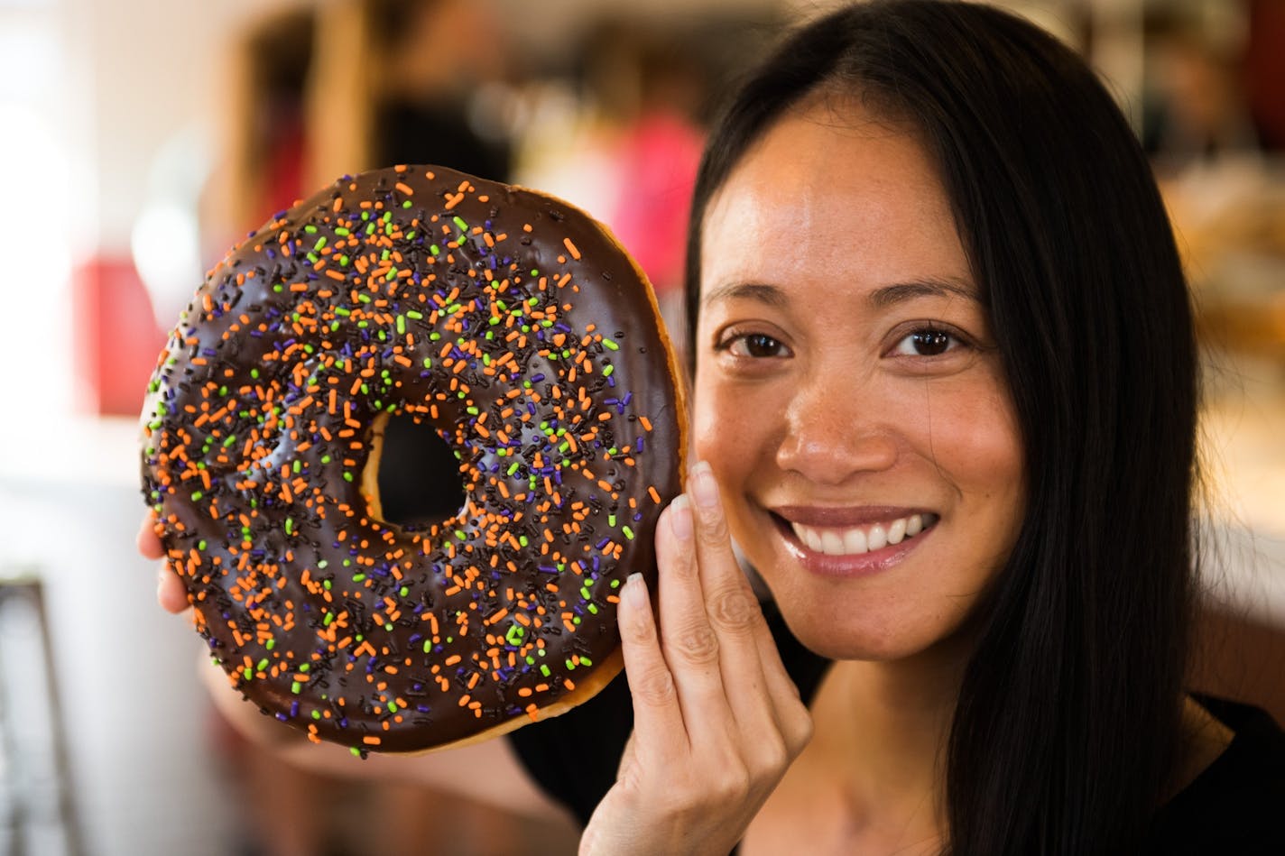 At Hans' Bakery, the Texas Doughnut is the size of your head.