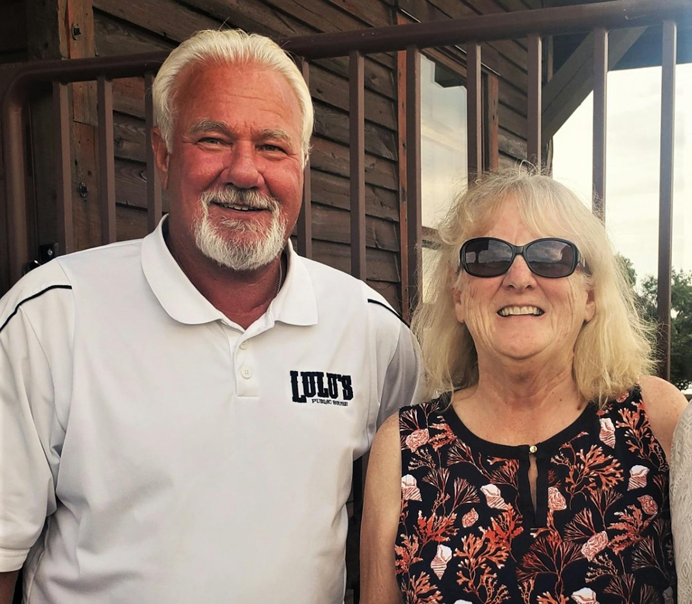 LuLu's Public House partner Mike Brennan and Mary Zadach, creator of the Tot Dog. Provided