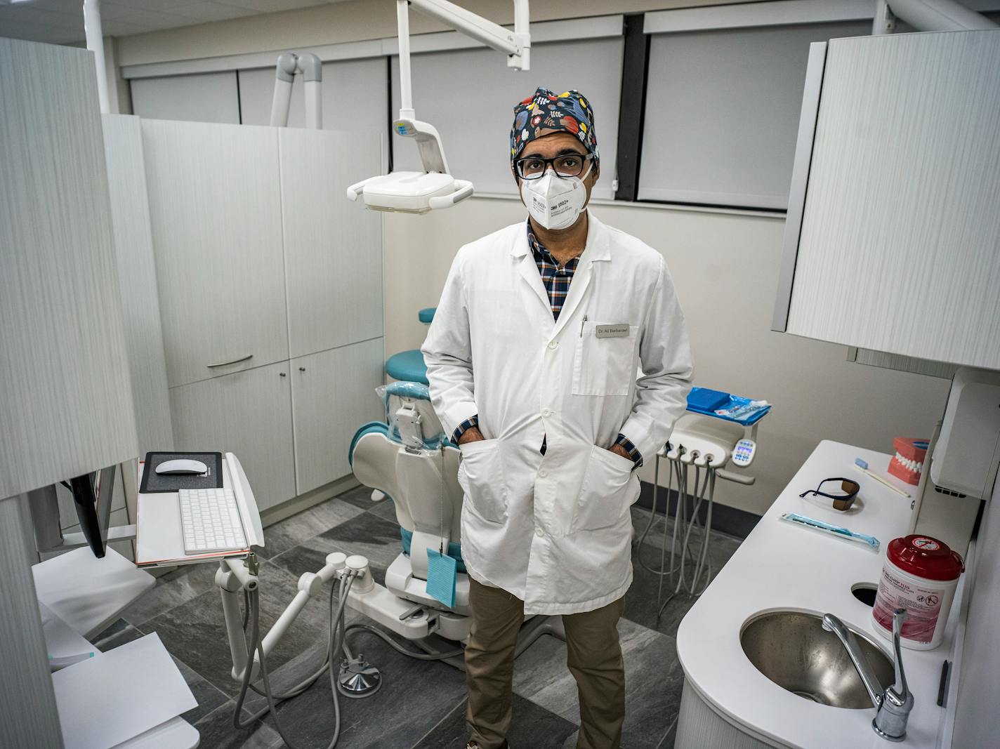 Dr. Ali Barbarawi decided to rebuild his dental practice, Chicago Lake Family Dental, after it was set on fire and destroyed last May.