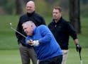 Ramsey County's multimillion dollar bet on restoring Keller Golf Course has, if not necessarily paid off, held its own. Here, Scott Crossman of Eagan 