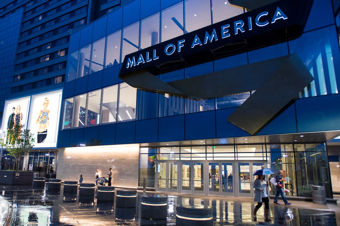 The entrance to Mall of America's new wing.