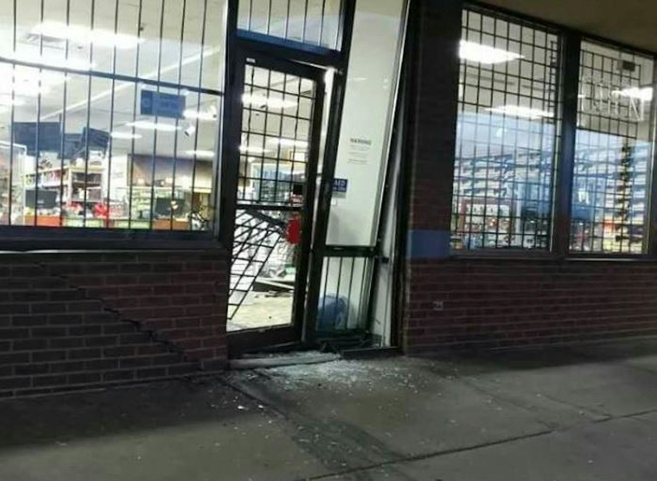 Bill's Gun Shop & Range was targeted for burglary in the middle of the night.