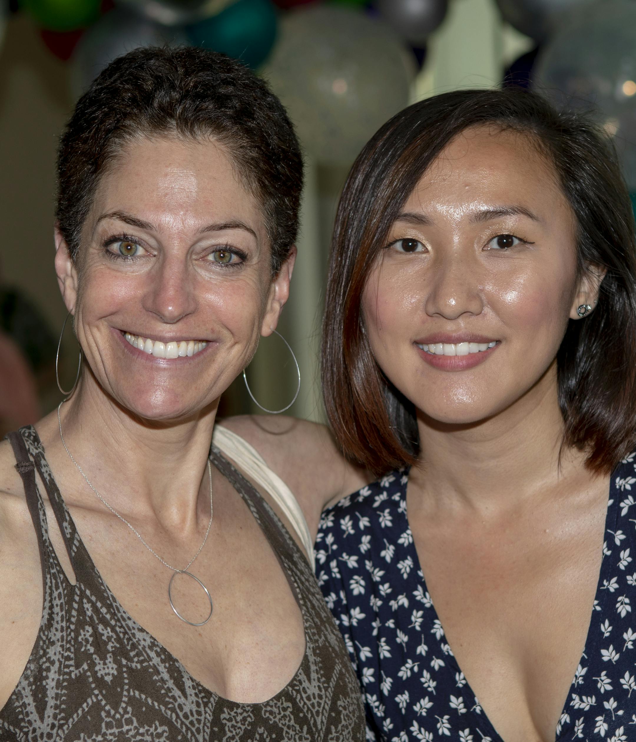 Michelle Klein and Teeko Yang at Art on the Rooftop: a Party to Benefit Northern Spark. [ Special to Star Tribune, photo by Matt Blewett, Matte B Photography, matt@mattebphoto.com, Le Meridian Hotel, Art on the Rooftop: a Party to Benefit Northern Spark, Minneapolis, 1006268718 FACE070118
