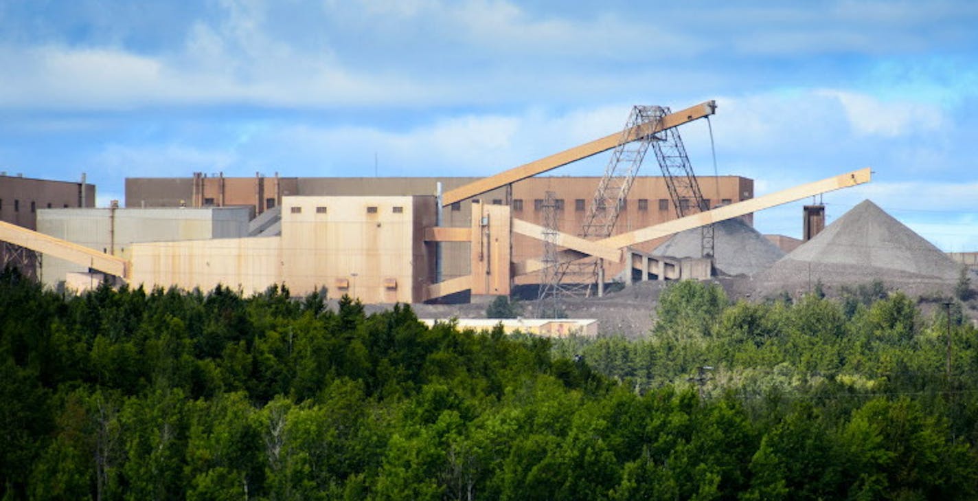 This photo taken Aug. 26, 2014, shows the Minntac taconite mine plant in Mountain Iron, Minn. U.S. Steel plans to idle part of its Minntac plant in Mountain Iron, resulting in layoffs for about 680 workers. (AP Photo/Star Tribune, Glen Stubbe) MANDATORY CREDIT; ST. PAUL PIONEER PRESS OUT; MAGS OUT; TWIN CITIES LOCAL TELEVISION OUT