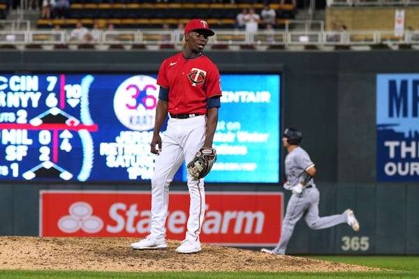 Position player Nick Gordon pitched on Thursday for the Twins, part of a disappointing weekend.