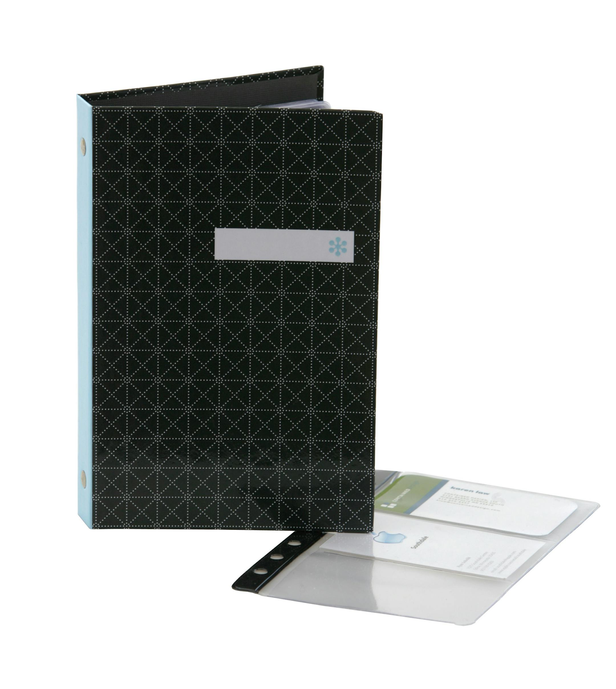 Mini-Three-Ring Binders with a choice of inserts