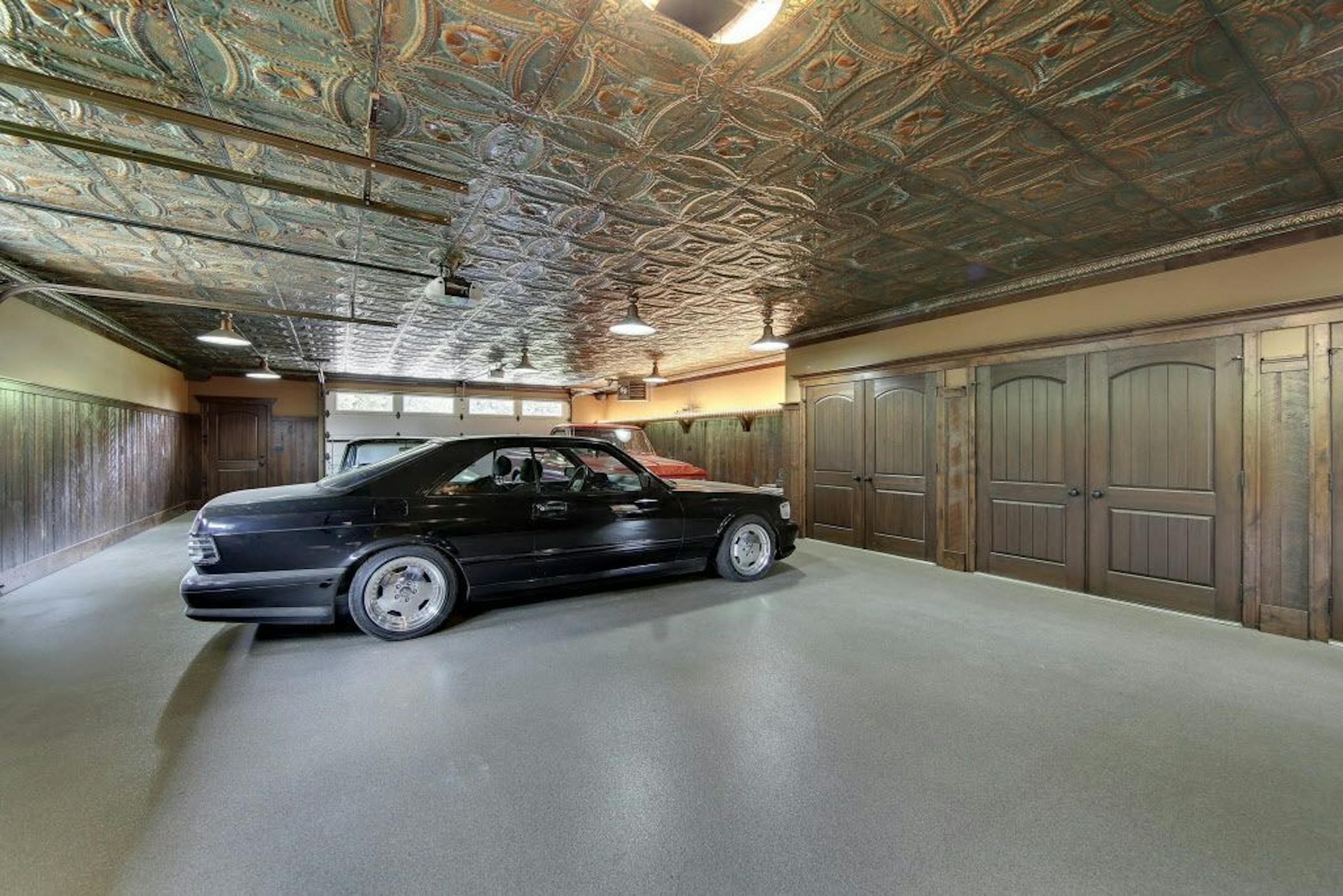 The garage.