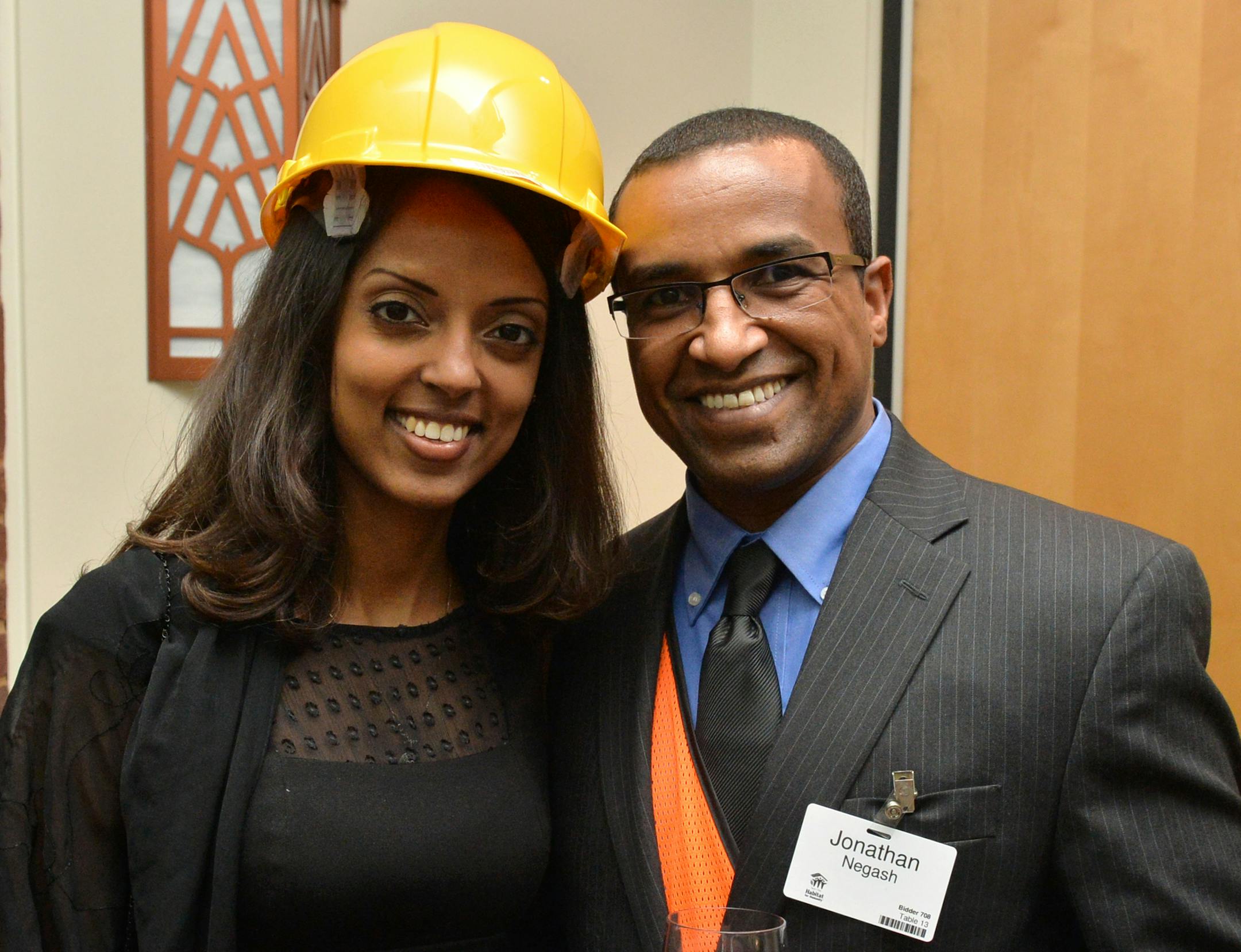 Senit and Jonathan Negash. ] (SPECIAL TO THE STAR TRIBUNE/BRE McGEE) **Senit Negash (left), Jonathan Negash (right)