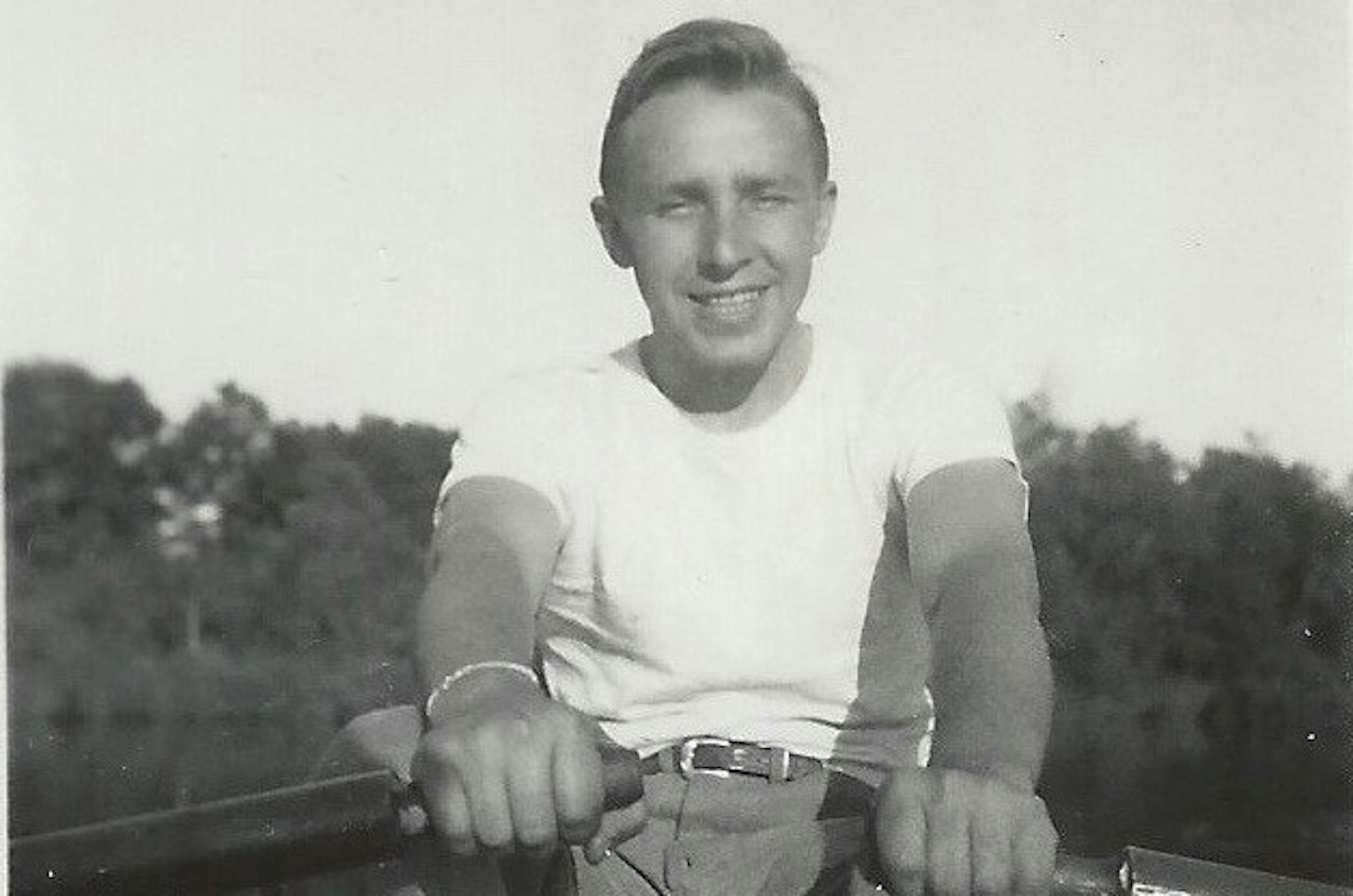 A photo of a young John Kwiecien.