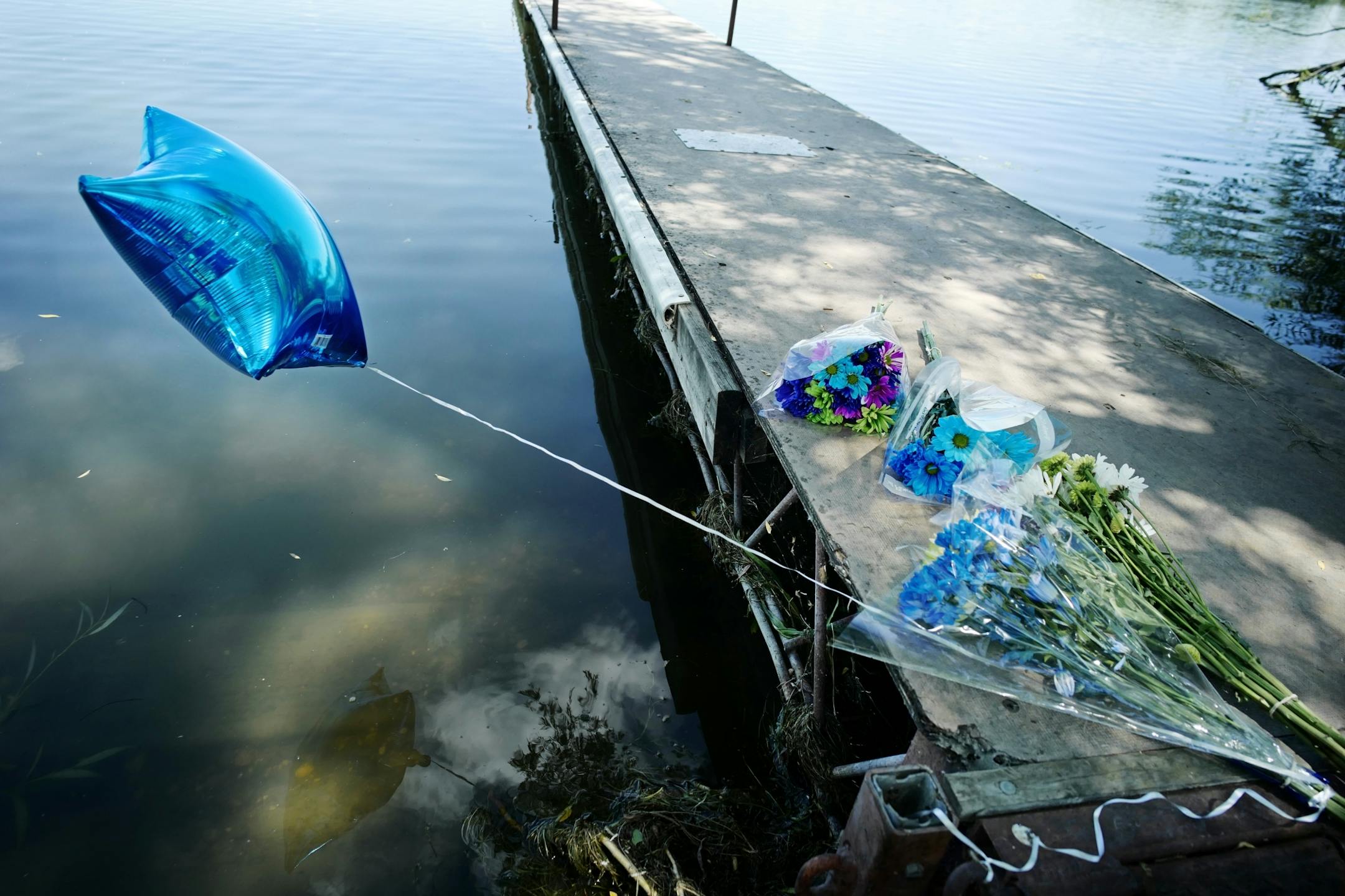 Ahmed Ashi, 11 drowned along with childhood friend Idris Hussein,11, at nearby Foot Lake near the dock. [ Richard Tsong-Taatarii/rtsong-taatarii@startribune.com