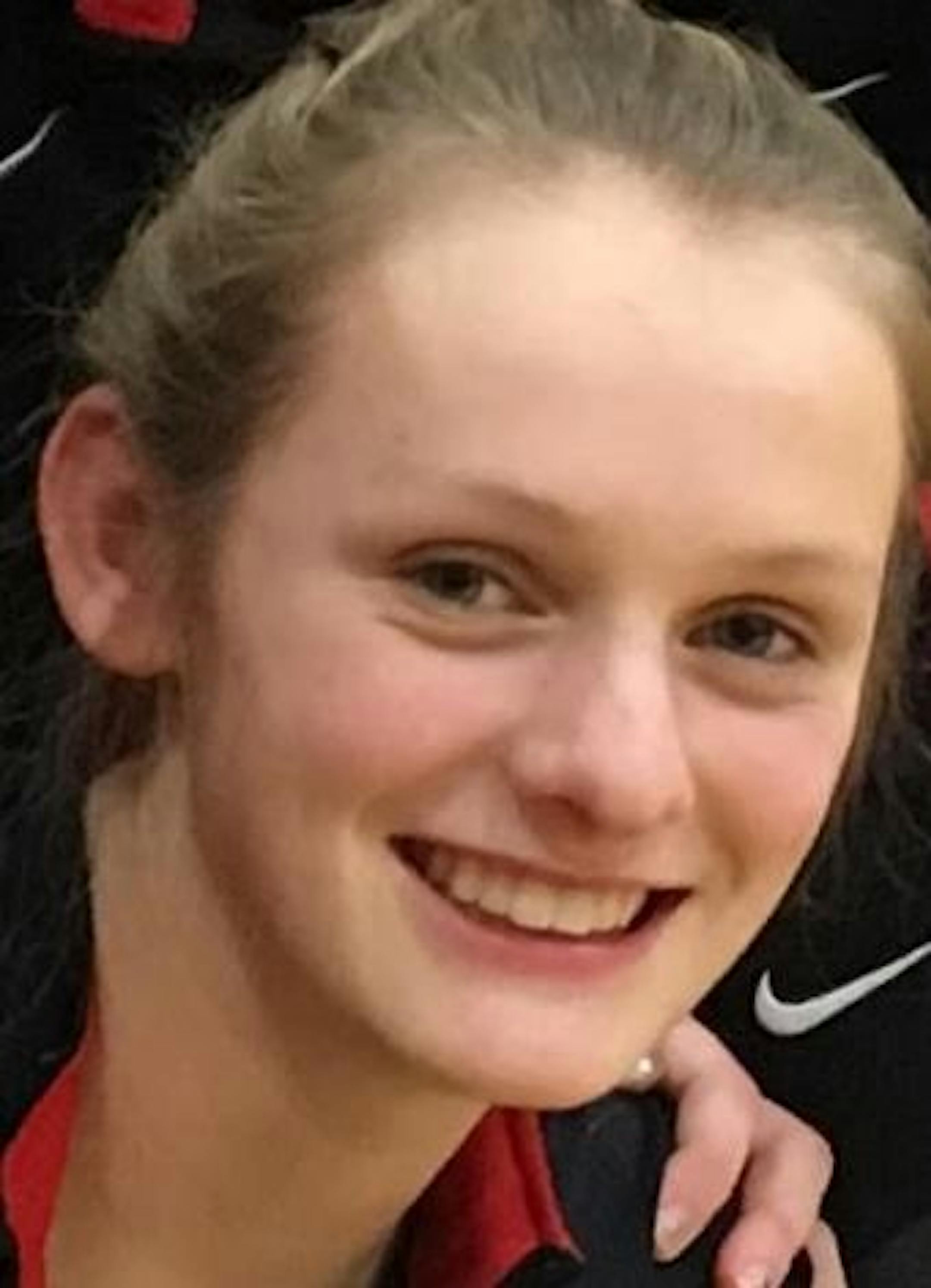 Anna Olson, Monticello basketball, soph., 2017-18