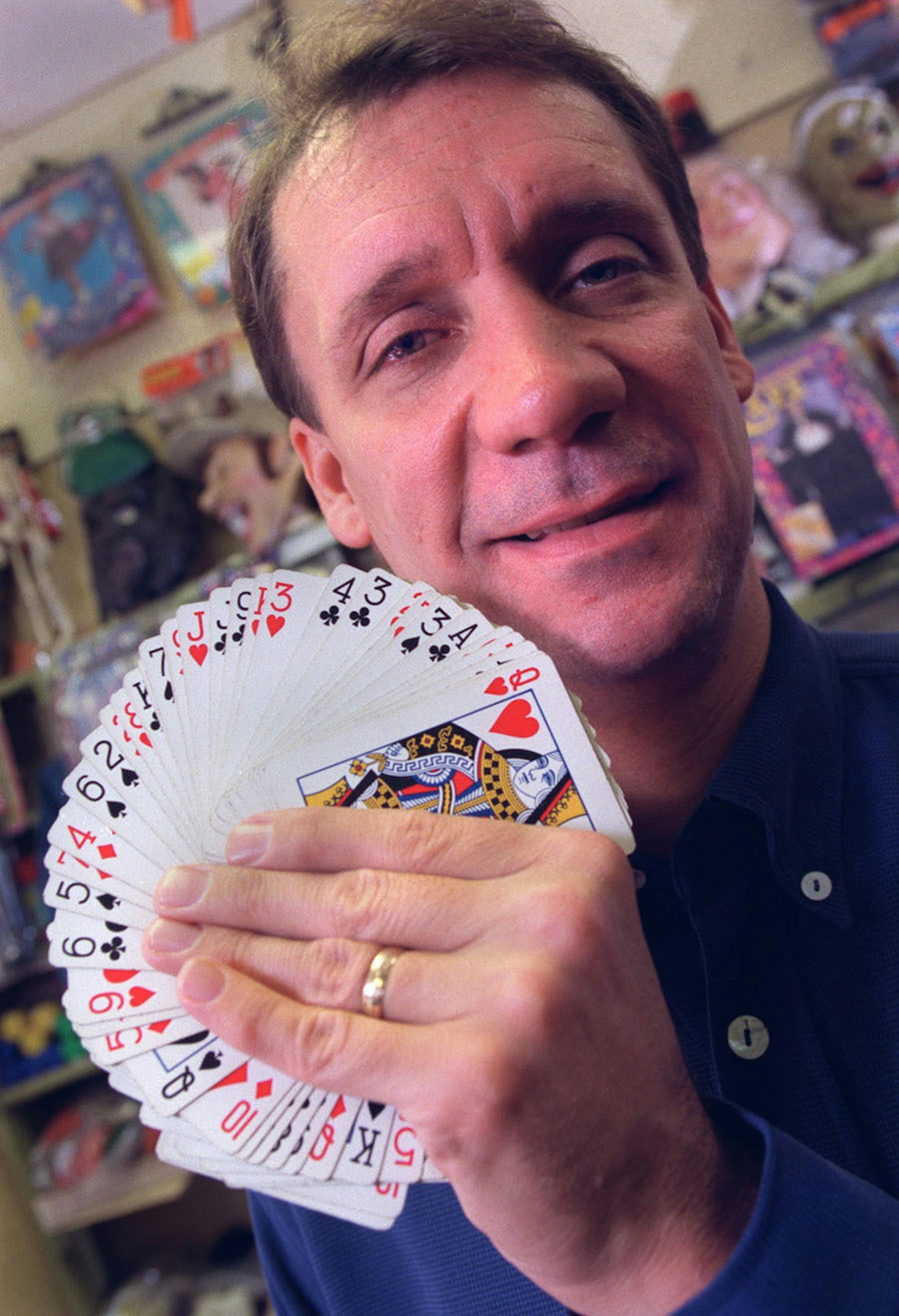 Wolves coach Flip Saunders is passing his time during the NBA lockout taking magic lessons from Larry Kahlow of the Eagle Magic Store in Minneapolis.. This is part of a series on Wolves personnel during the lockout.