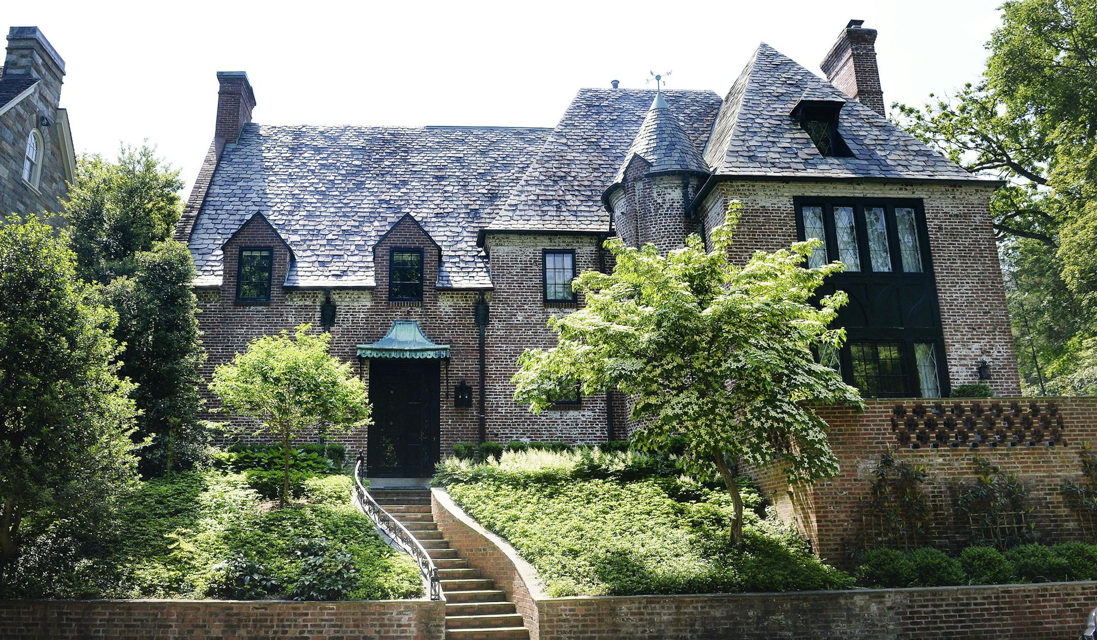 The 8,200-square-foot, nine-bedroom home in Washington's Kalorama neighborhood where President Obama and his family will live after he leaves office next year, shown on May 26, 2016 in Washington, D.C. (Olivier Douliery/Abaca Press/TNS)