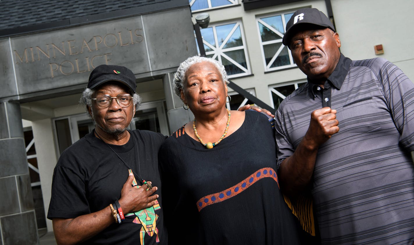 Three activists who helped found The Way, Mahmoud El-Kati, Verlena Matey-Keke, and Spike Moss. They were photographed in front of the 4th Minneapolis police precinct, where The Way once stood. ] GLEN STUBBE * gstubbe@startribune.com Thursday, August 4, 2016 During the 1960s, a community center on Plymouth Ave. became ground zero for the black rights struggle and a lightning rod for white critics. The Way, founded in August 1966, will be celebrated at a program on Saturday on the Minneapolis nort