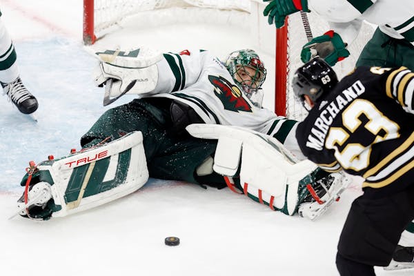 Wild players step up to beat Bruins in game filled with encouraging signs