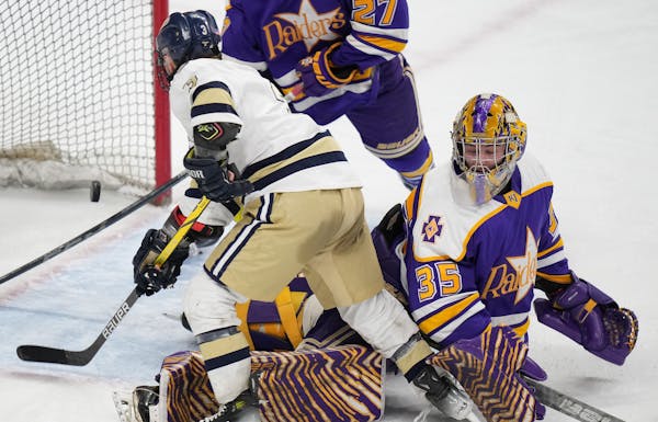 Owen Buesgens continues the onslaught by Chanhassen, scoring the team's sixth goal Friday.