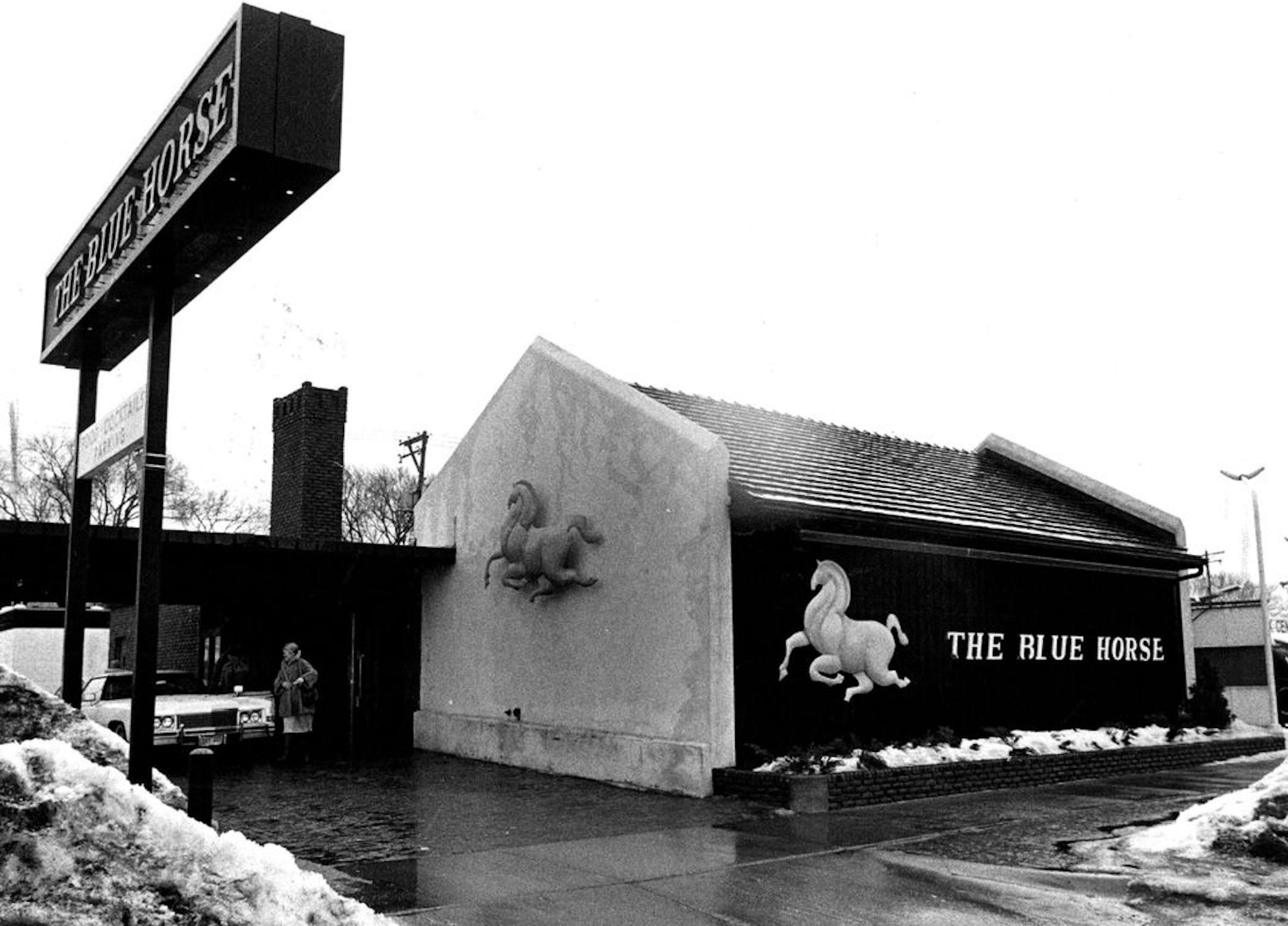 March 7, 1979 The Blue Horse: More to the menu than meets the eye You donâ€™t have to know the password to get in the door at the Blue Horse, but there are some little secrets that youâ€™ll want to know about If youâ€™re going to make the most out of a visit. And since a visit to the Blue Horse (1355 University Ave., St. Paul) is likely to cost you a bundle, you may as well make the most of it. March 3, 1979 October 8, 1981 Charles Bjorgen, Minneapolis Star Tribune