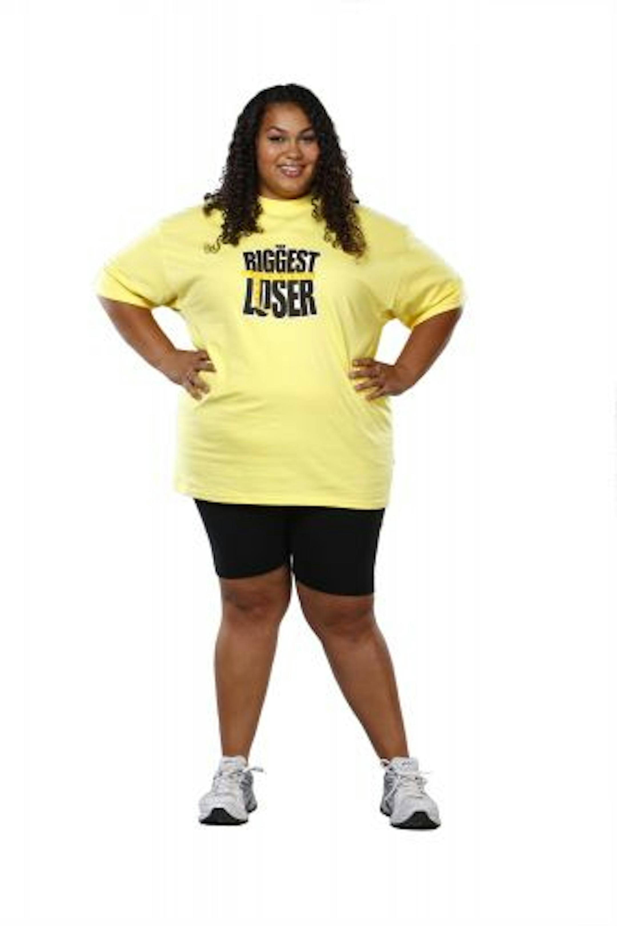 SunShine Hampton before "The Biggest Loser."