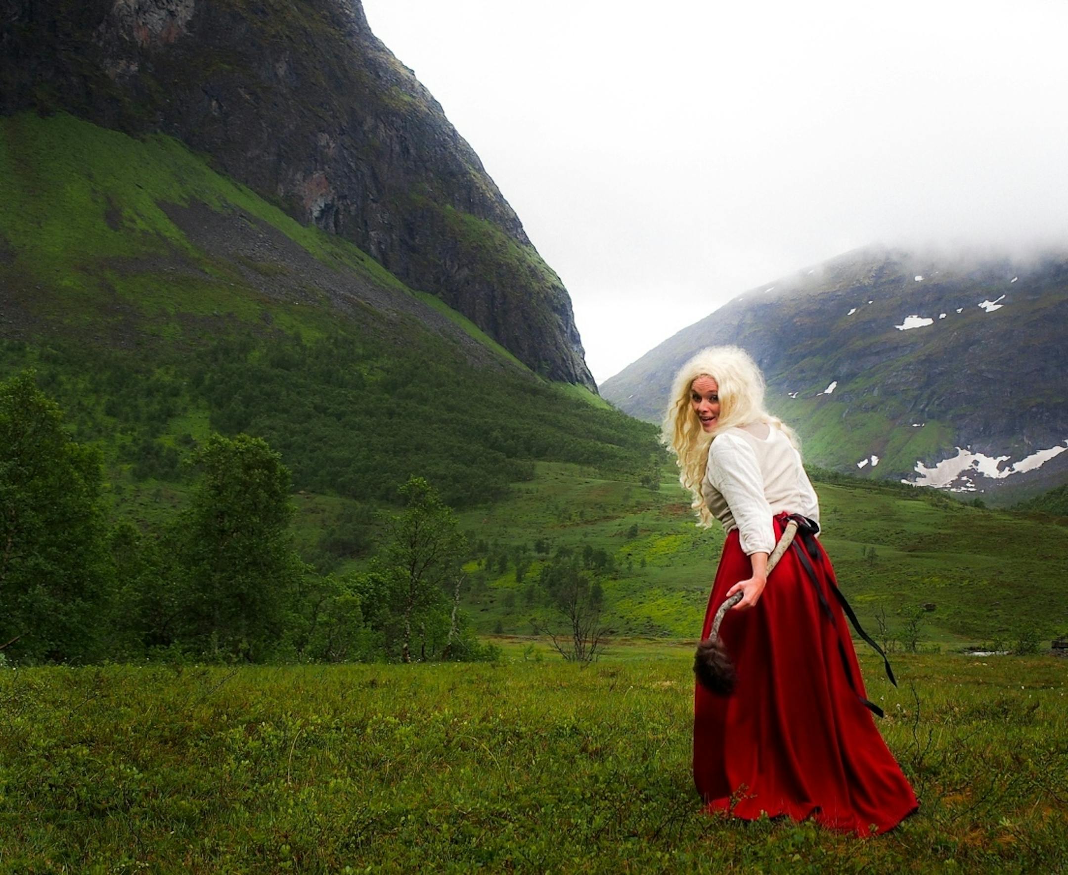 A scene from the Norwegian reality TV show "Alt for Norge."