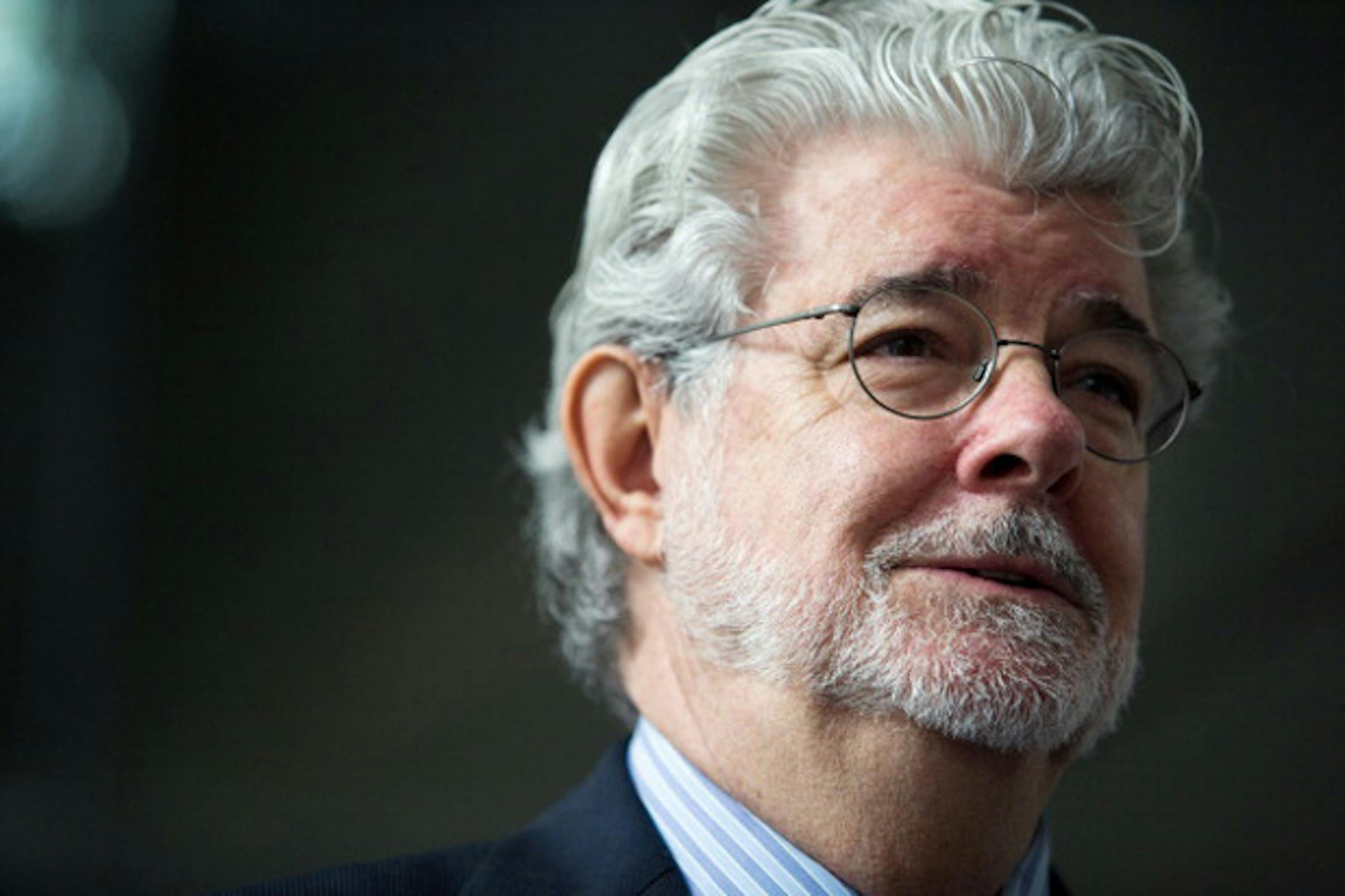Billionaire George Lucas, filmmaker and founder of Lucasfilm Ltd.