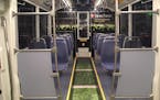 Super Bowl-themed light-rail cars begin rolling this weekend