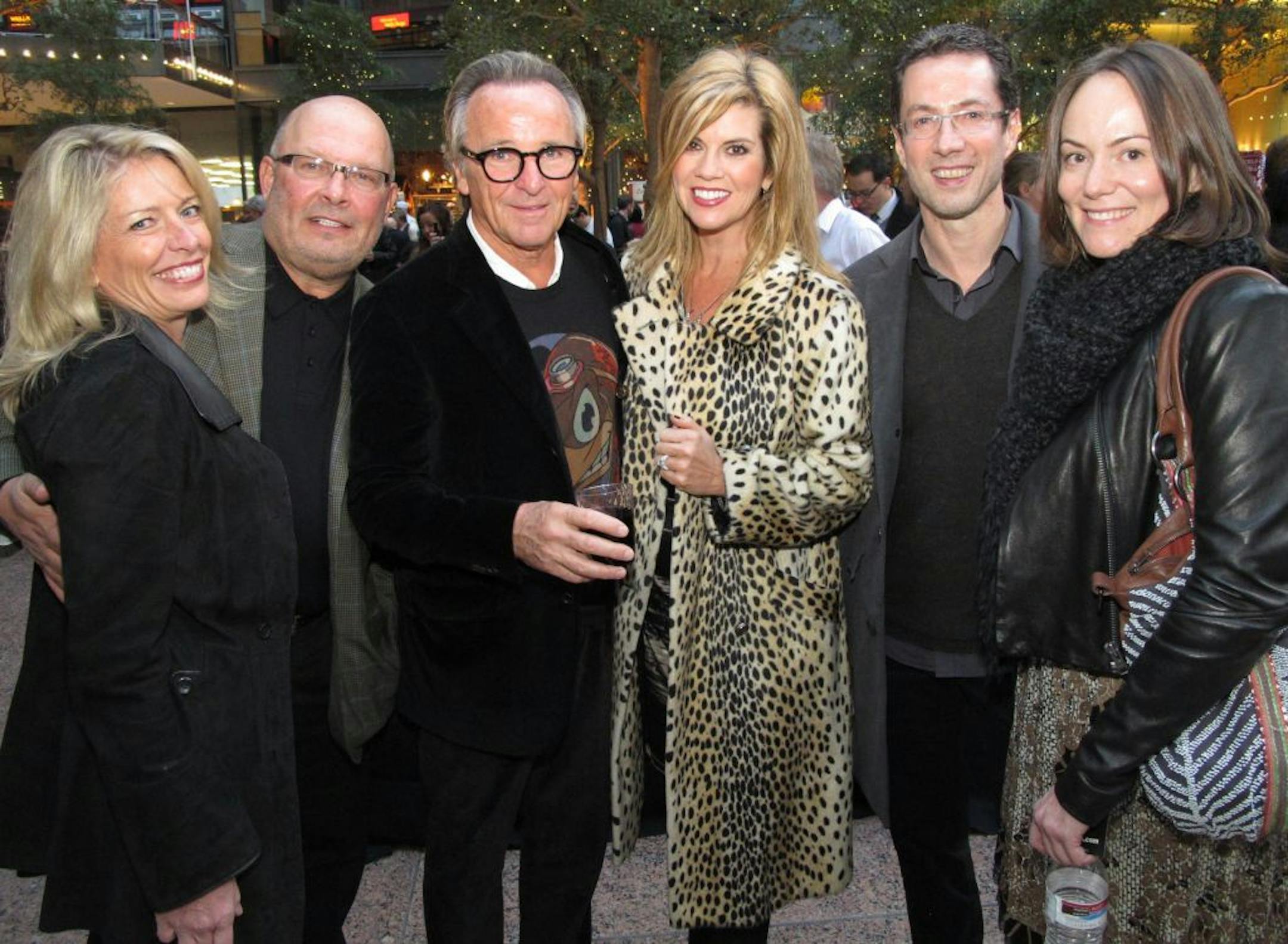 An after-party in the IDS Crystal Court celebrated winners of the inaugural Charlie Awards, recognizing the best food and restaurants in the Twin Cities. Dianne Dunne, Larry D'Amico, Richard D'Amico, Amy D'Amico, Paul Smith and Amy Kelly.