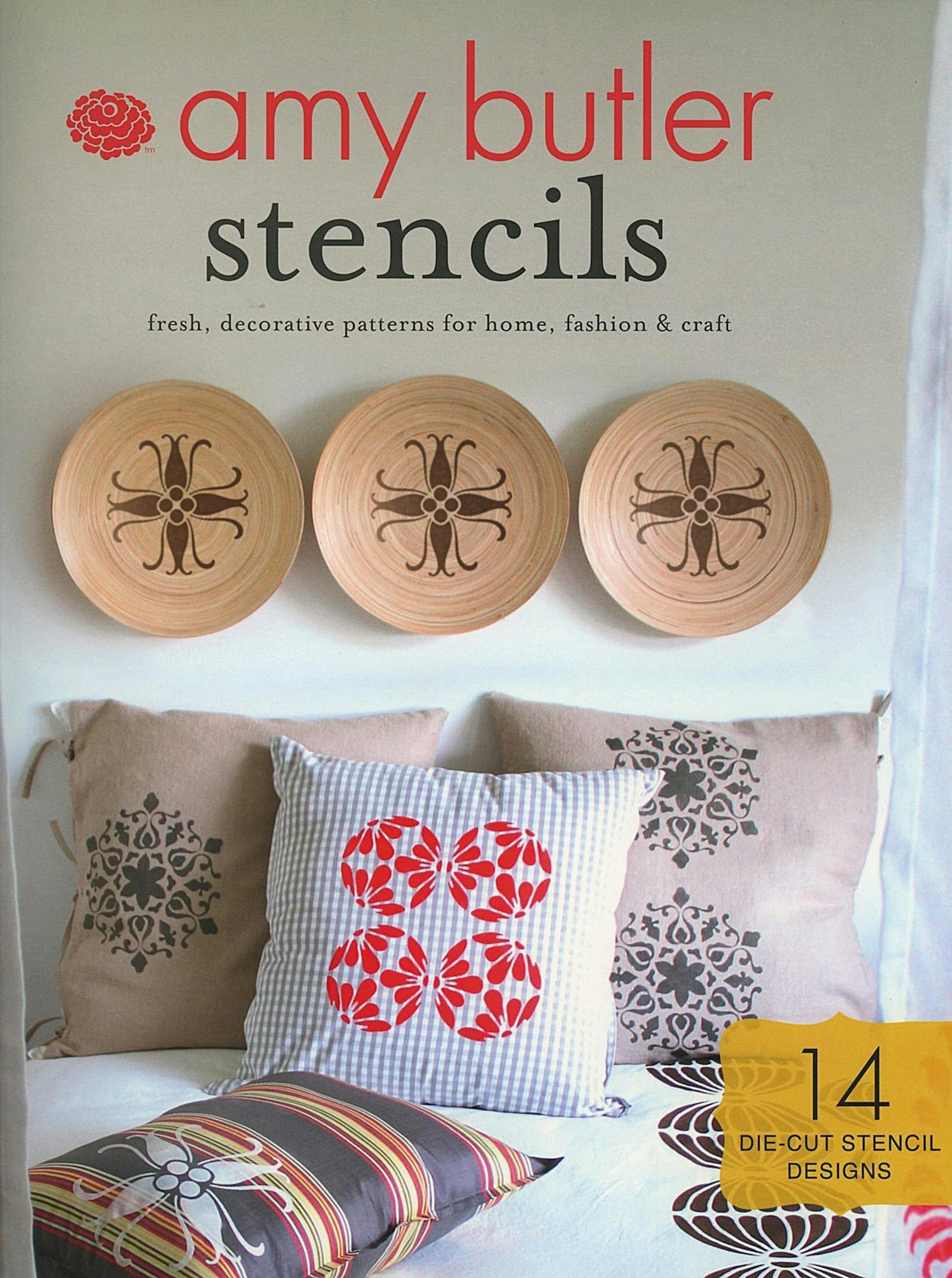 Artist Amy Butler is known for her design style on fabrics, home accessories and other items -- fresh, romantic but not too sweet.Now sheís helping readers add a bit of that flair to their own homes and wardrobes with "Amy Butler Stencils," a book of stencil patterns and how-tos. (Akron Beacon Journal/MCT) ORG XMIT: 1143037