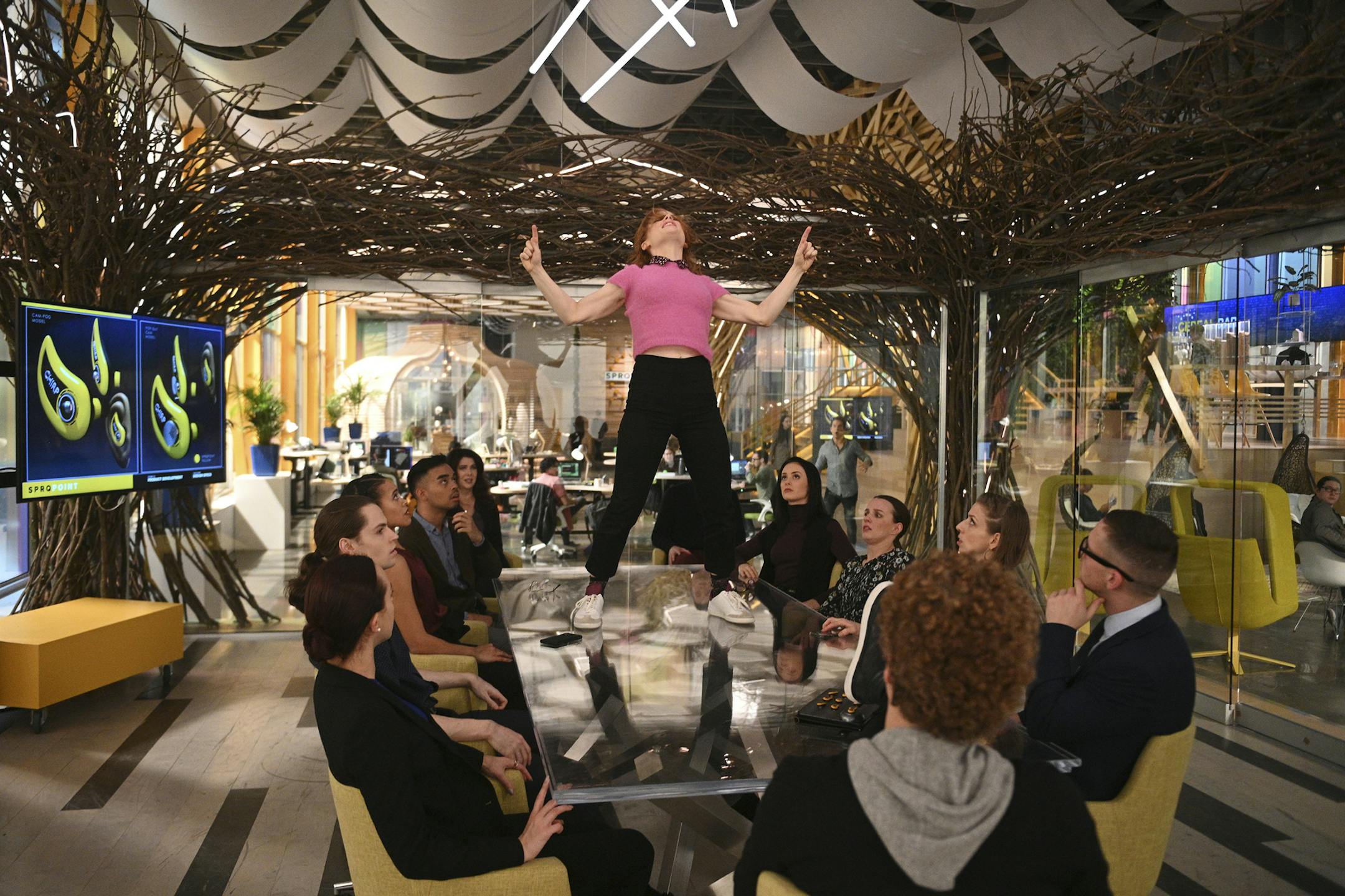 ZOEY'S EXTRAORDINARY PLAYLIST -- "Zoey's Extraordinary Glitch" Episode 108 -- Pictured: Jane Levy as Zoey Clarke -- (Photo by: Sergei Bachlakov/NBC) ORG XMIT: Season:1