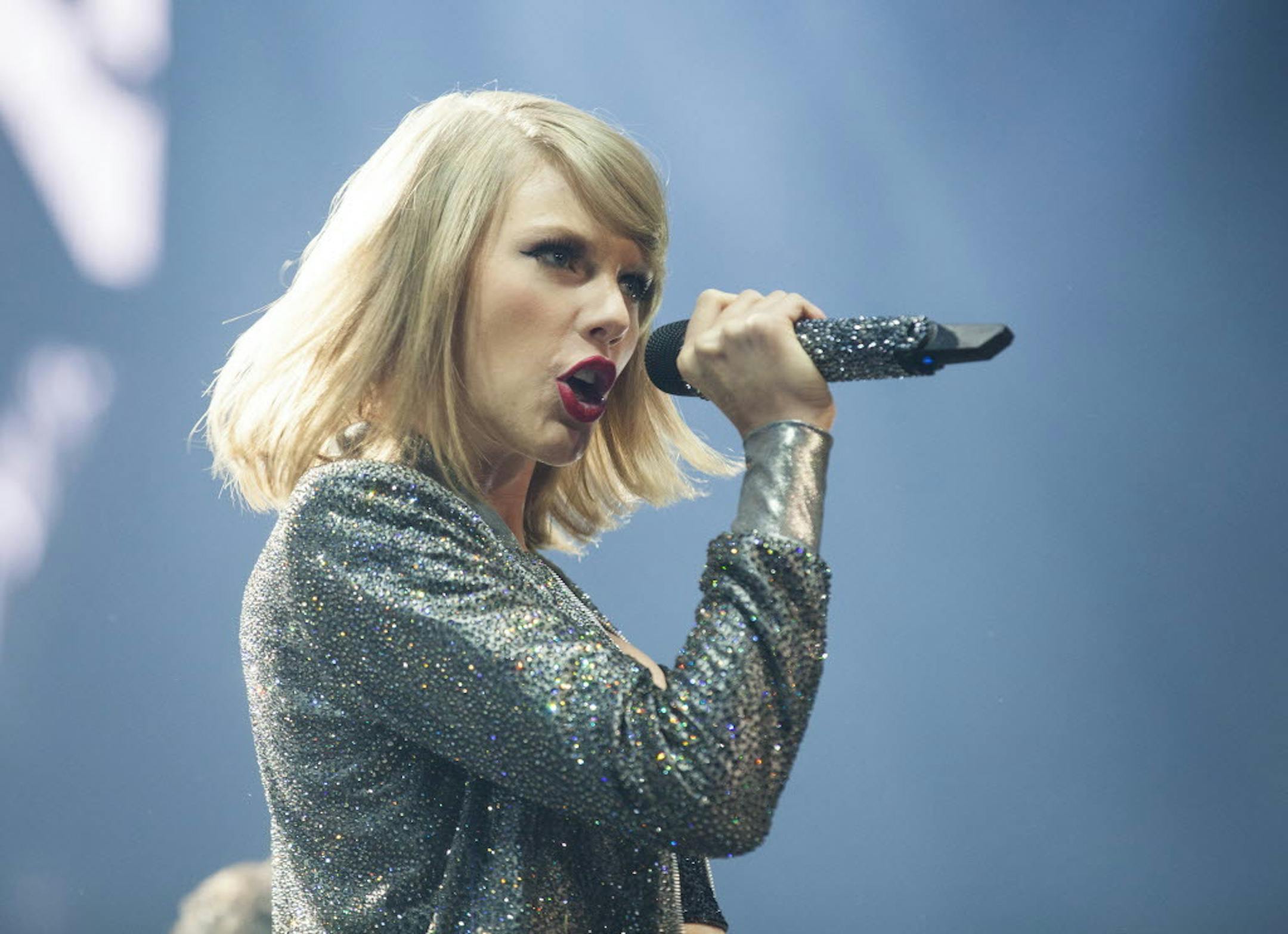 Taylor Swift performed during her "1989" world tour at the CenturyLink Center in Bossier City, La., in May.