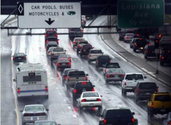 About 7 percent of drivers in express lanes on I-394 between downtown Minneapolis and the western suburbs and on I-35W between downtown Minneapolis an
