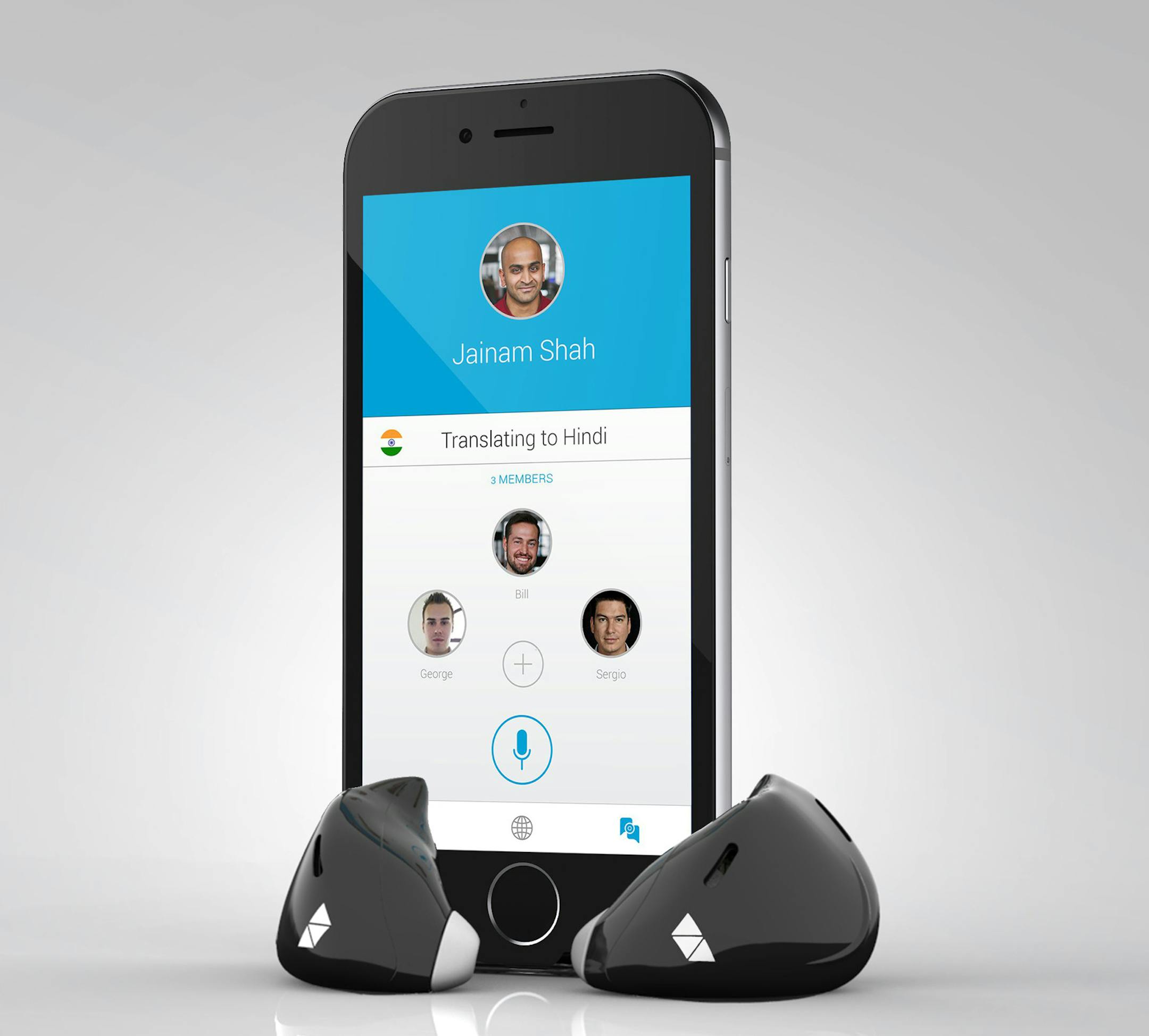 Waverly Labs' Pilot earphone will be released in May 2017 and comes in three colors: black, white and red. There's also a Pilot Translation app scheduled to be released next month, which offers translations into English, Spanish, French, Italian and Portuguese.