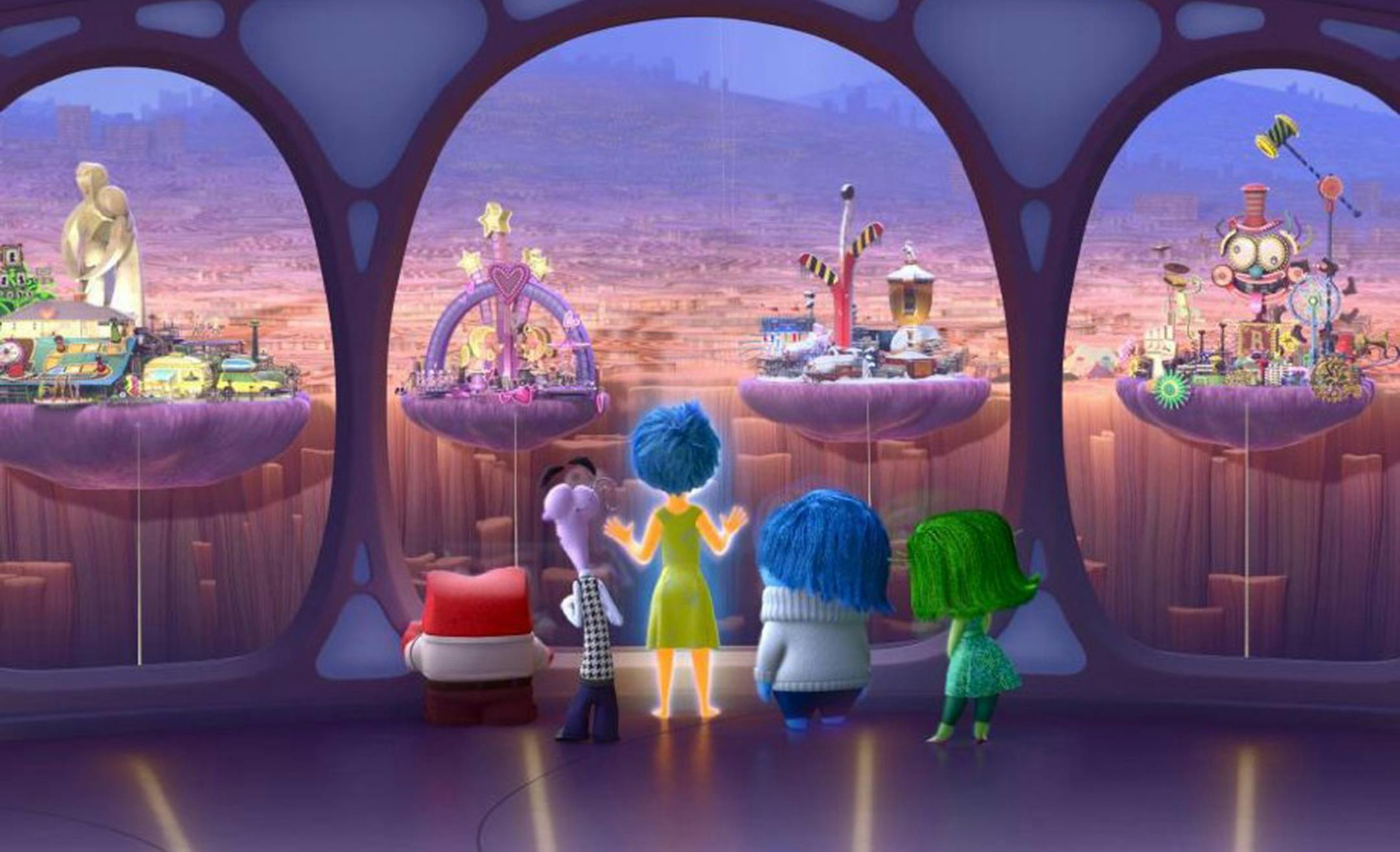 A scene from "Inside Out."