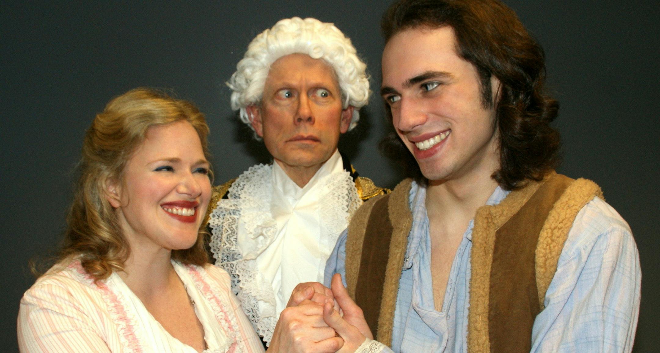 Sarah Wind Richens, Scott Benson and Eric Sargent in "Iolanthe."