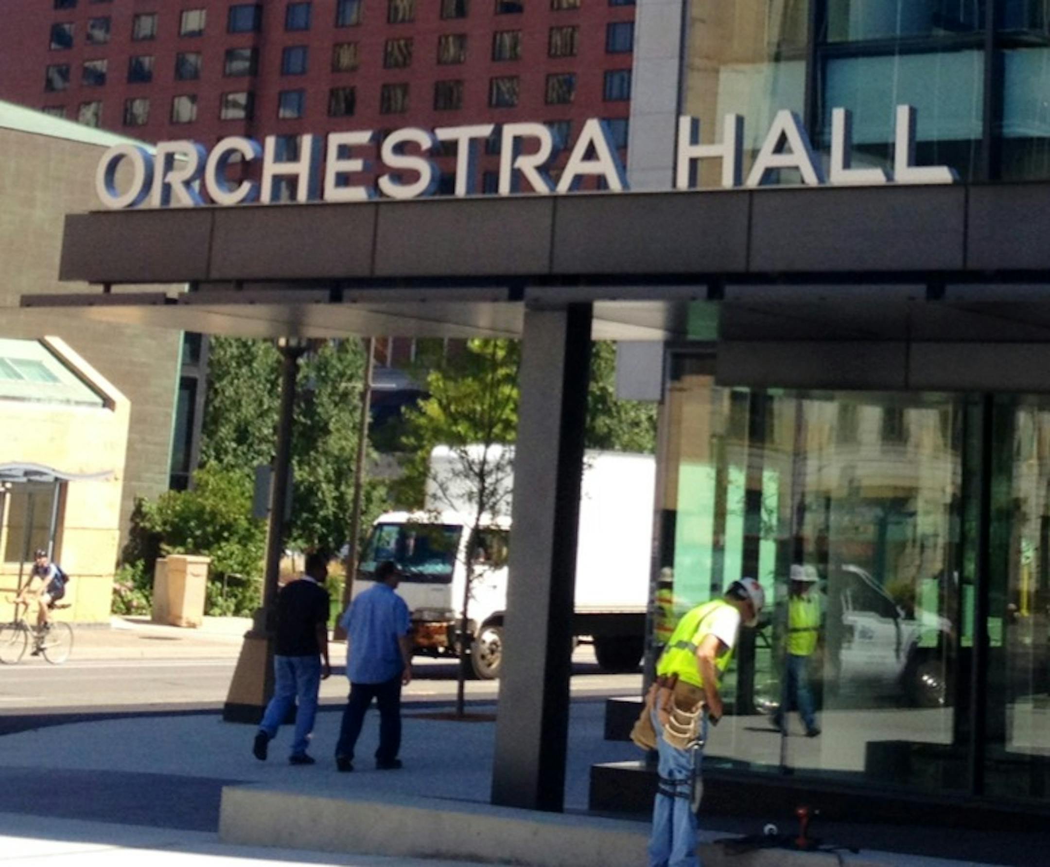 The renovated Orchestra Hall in downtown Minneapolis remains closed due to labor dispute.