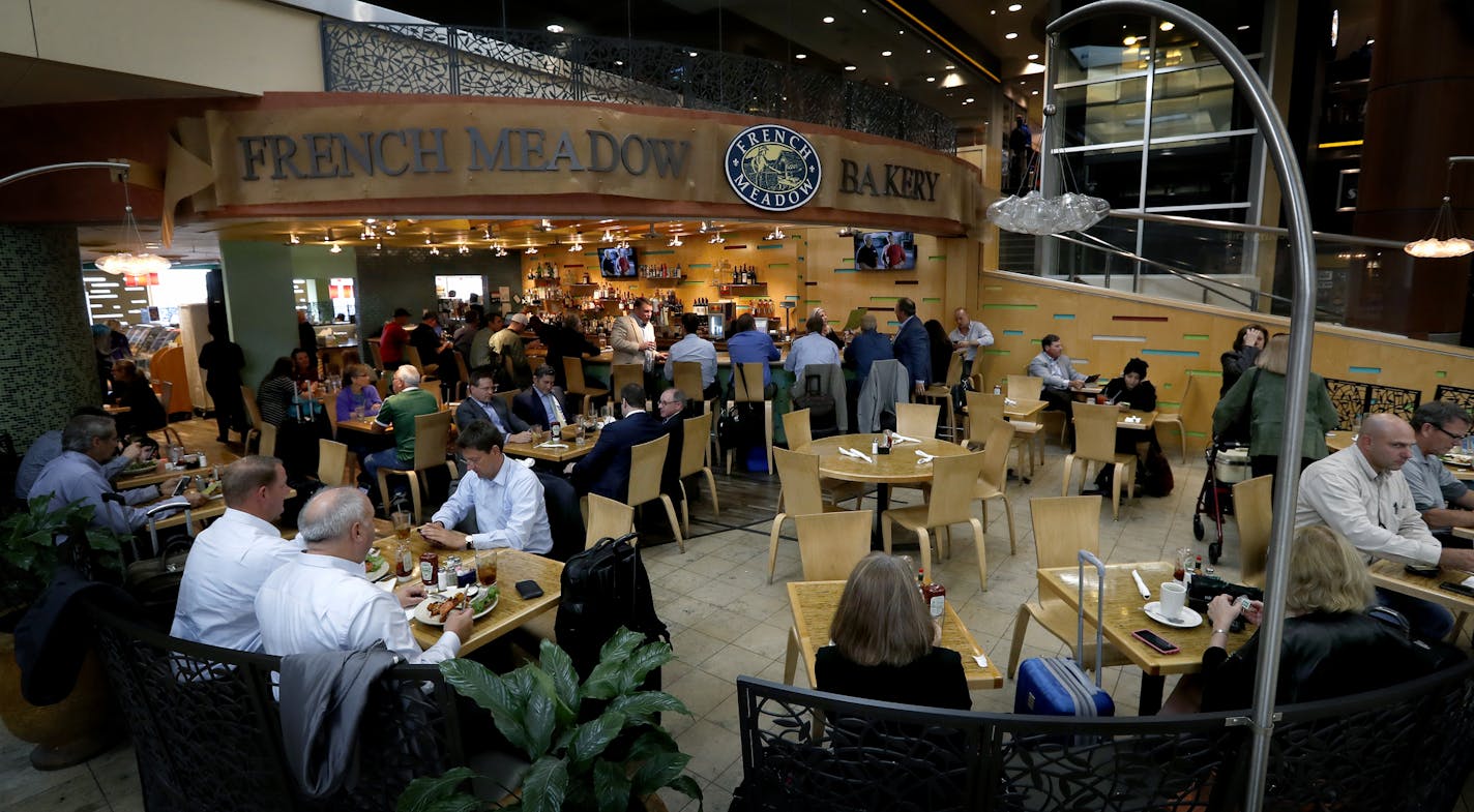 French Meadow at the Minneapolis St. Paul International Airport. ] CARLOS GONZALEZ cgonzalez@startribune.com - October 19, 2016, Bloomington, MN, Minneapolis St. Paul International has long carried its weight amongst national airports. Now, with a flurry of hot new restaurants, shops and tap rooms descending. MSP