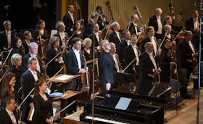 The Minnesota Orchestra performs their first concert of two at the Teatro Nacional in Havana, Cuba on Friday, May 15, 2015.