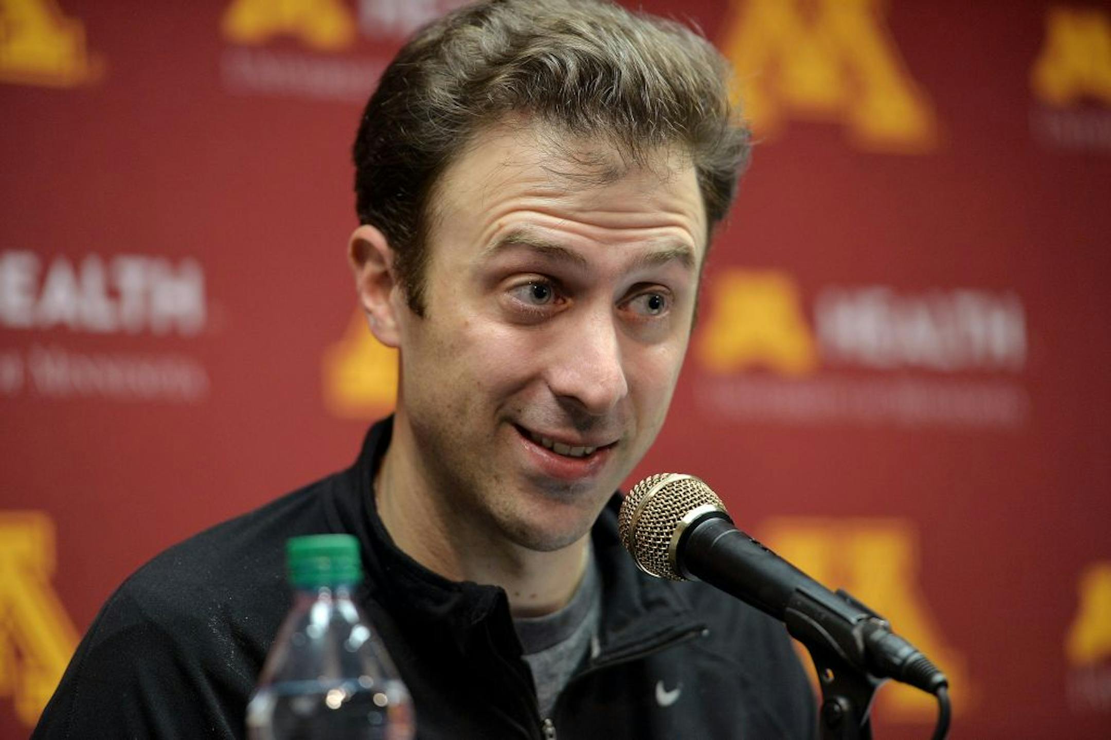University of Minnesota men's basketball head coach Richard Pitino