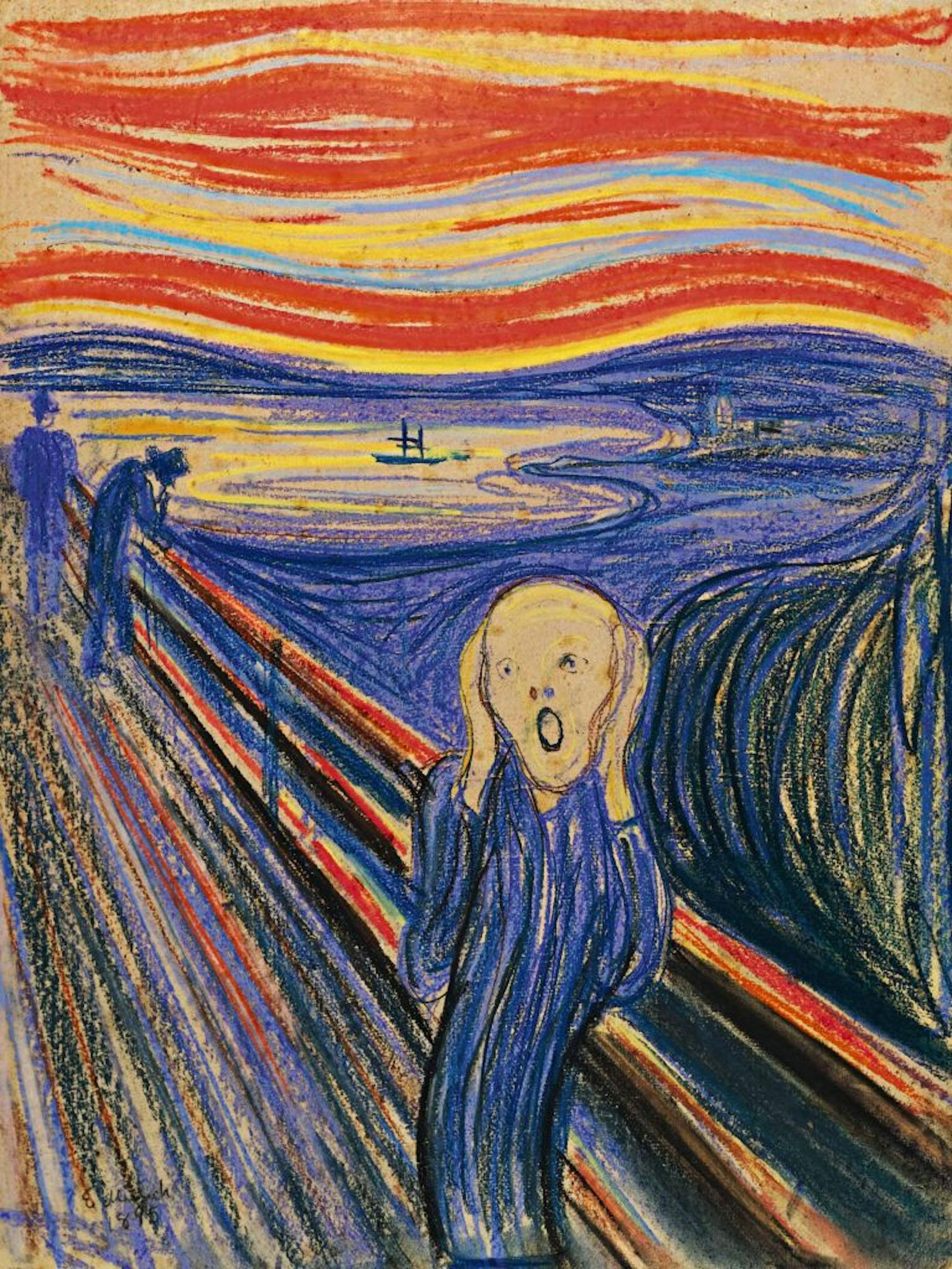 Munch's "The Scream," arguably one of the art world's most recognizable images, will go on view at the Museum of Modern Art in New York beginning Oct. 24, 2012.