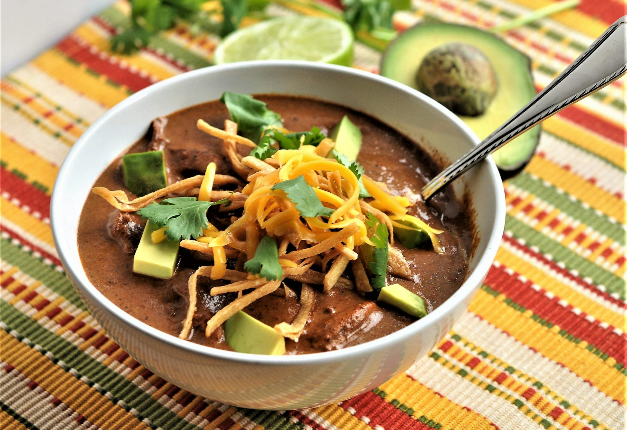 Chicken Cheddar Tortilla Soup.