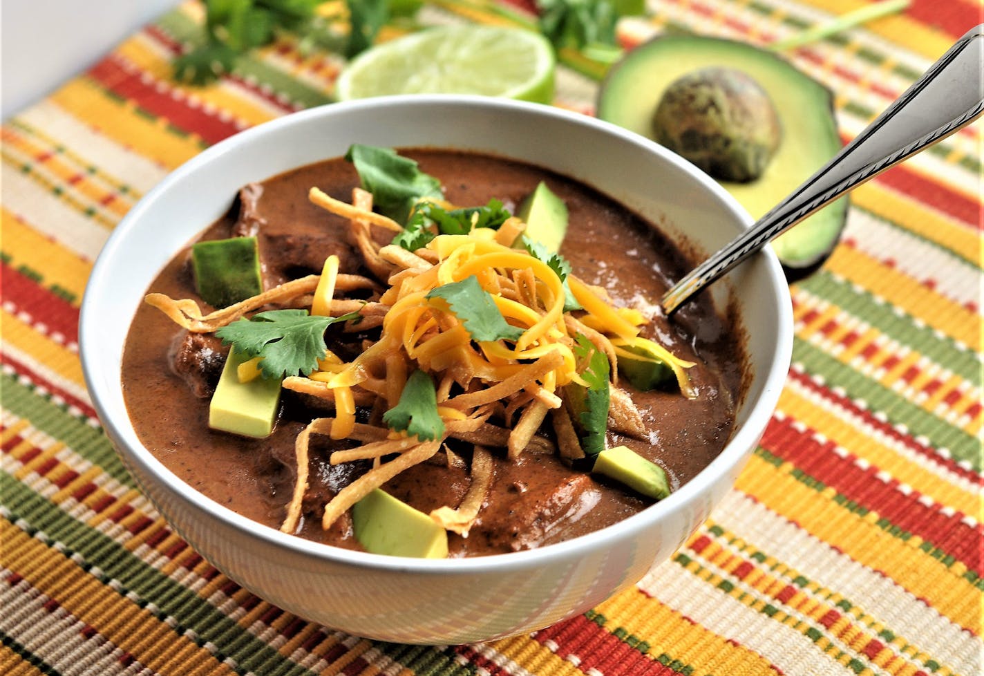 Chicken Cheddar Tortilla Soup.